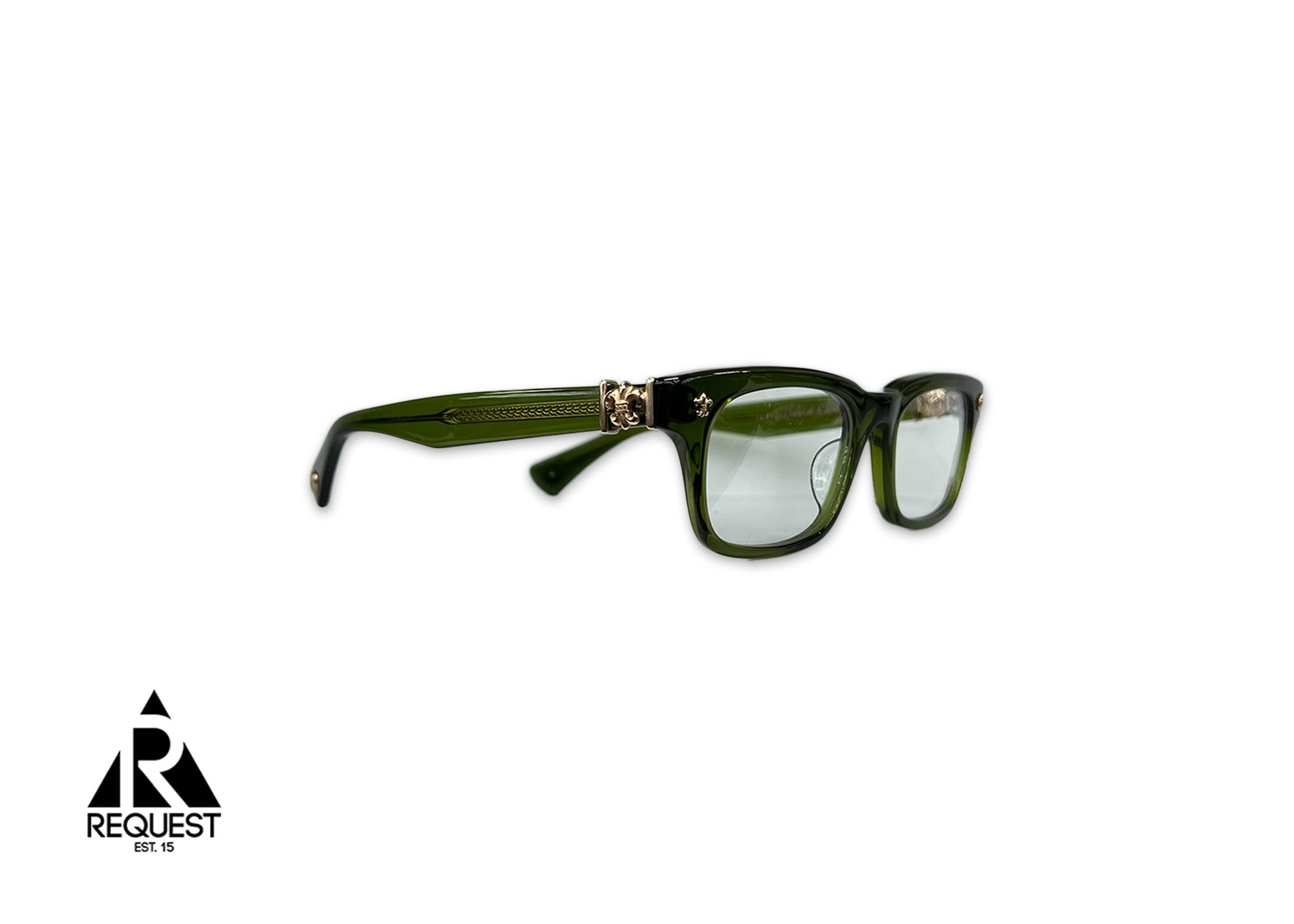 Gittin Any? - A Glasses "Transparent Green Gold"