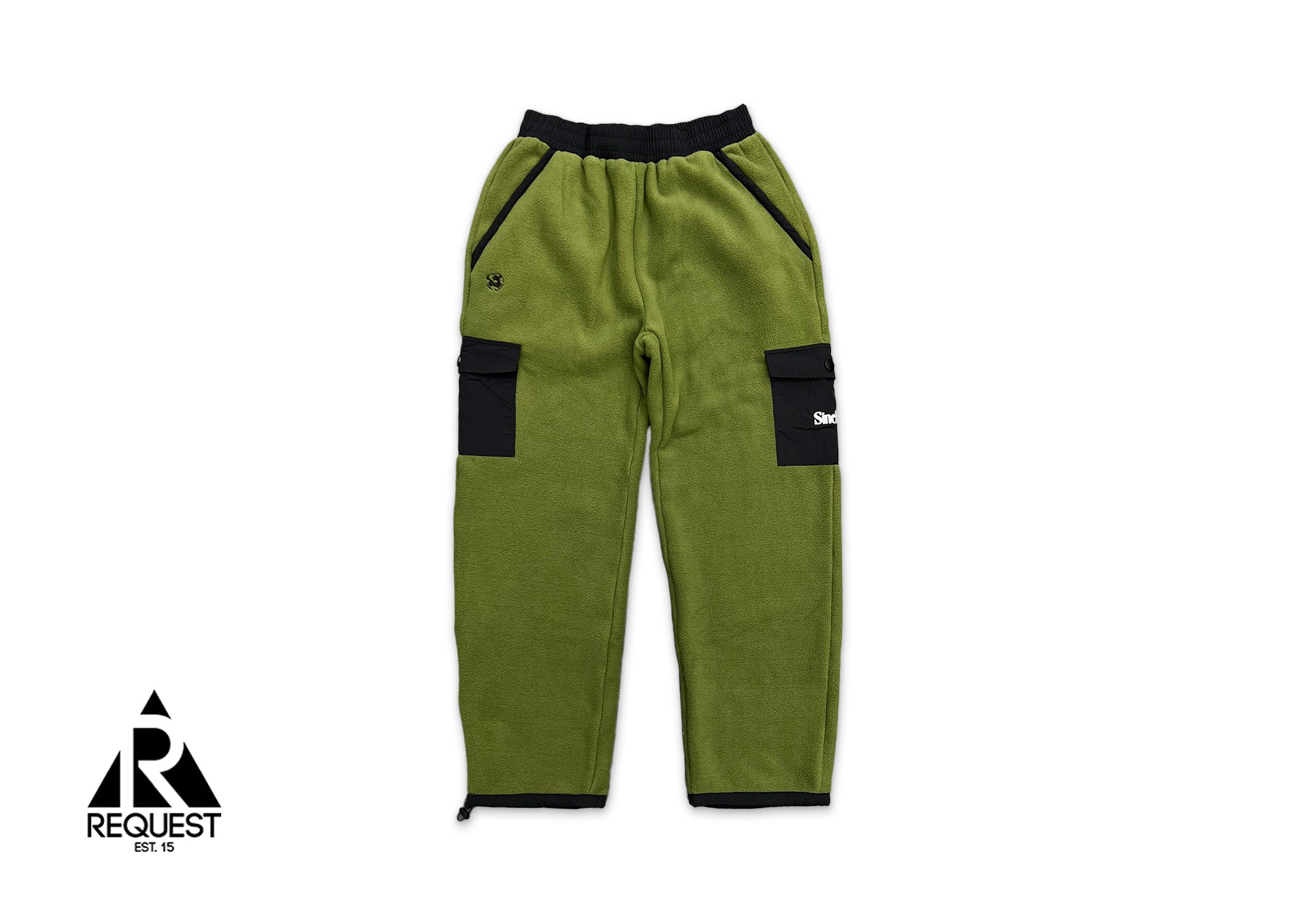 Cargo Pocket Fleece Pants "Olive"