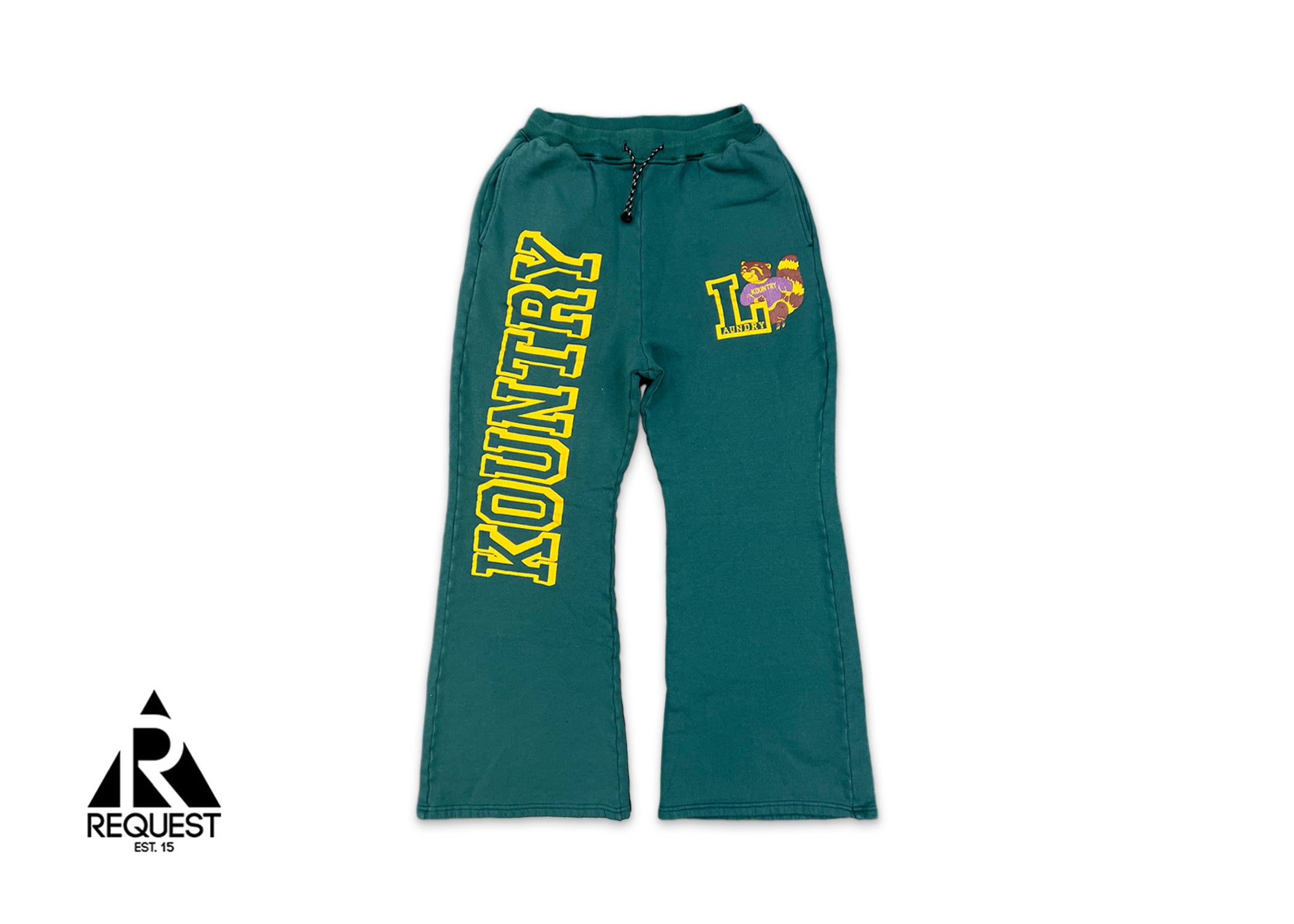 Kountry Flare Sweatpants "Green"