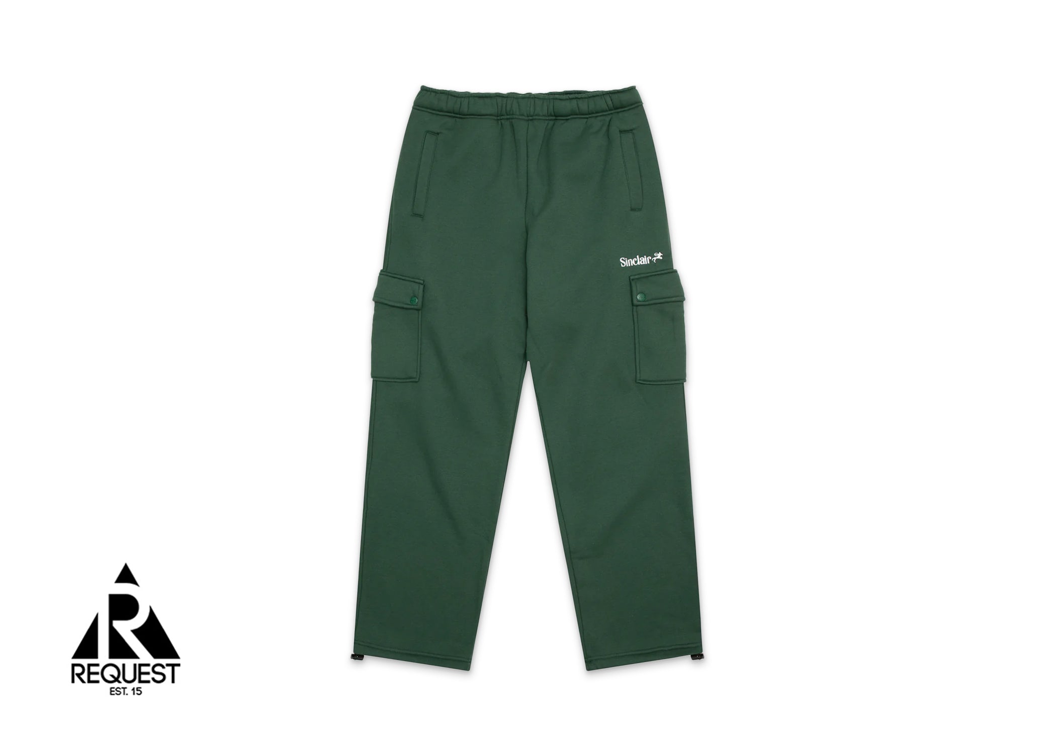 Sinclair Texture Cargo Sweatpants "Forest Green"
