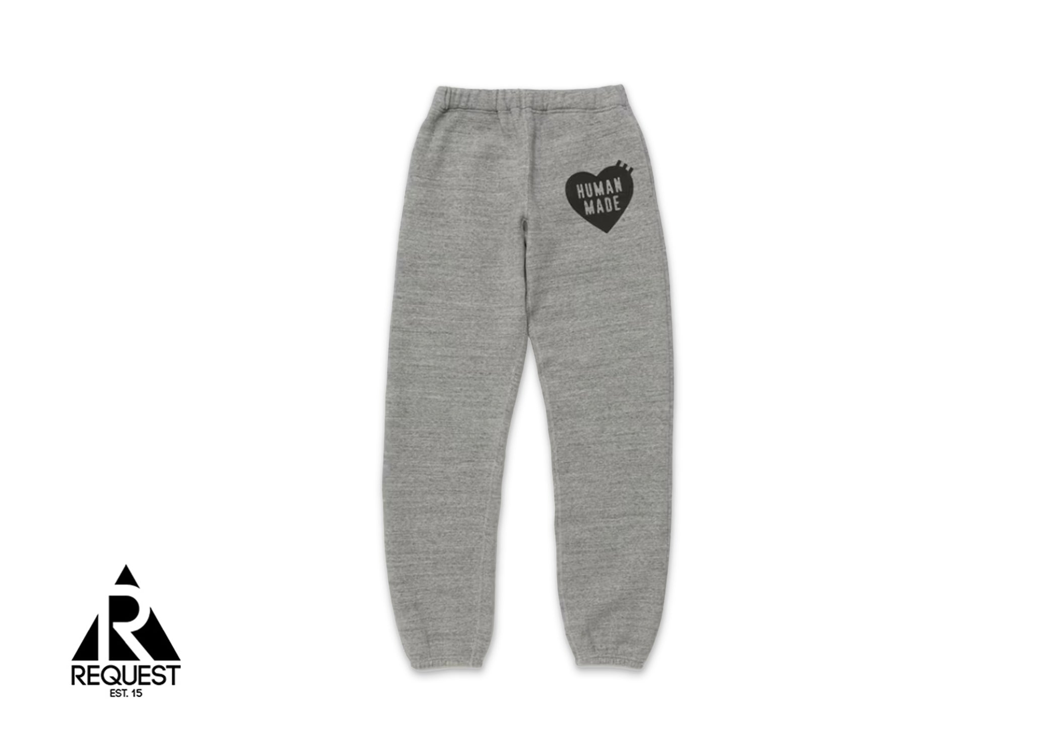 Human Made Heart Logo Sweatpants “Grey”