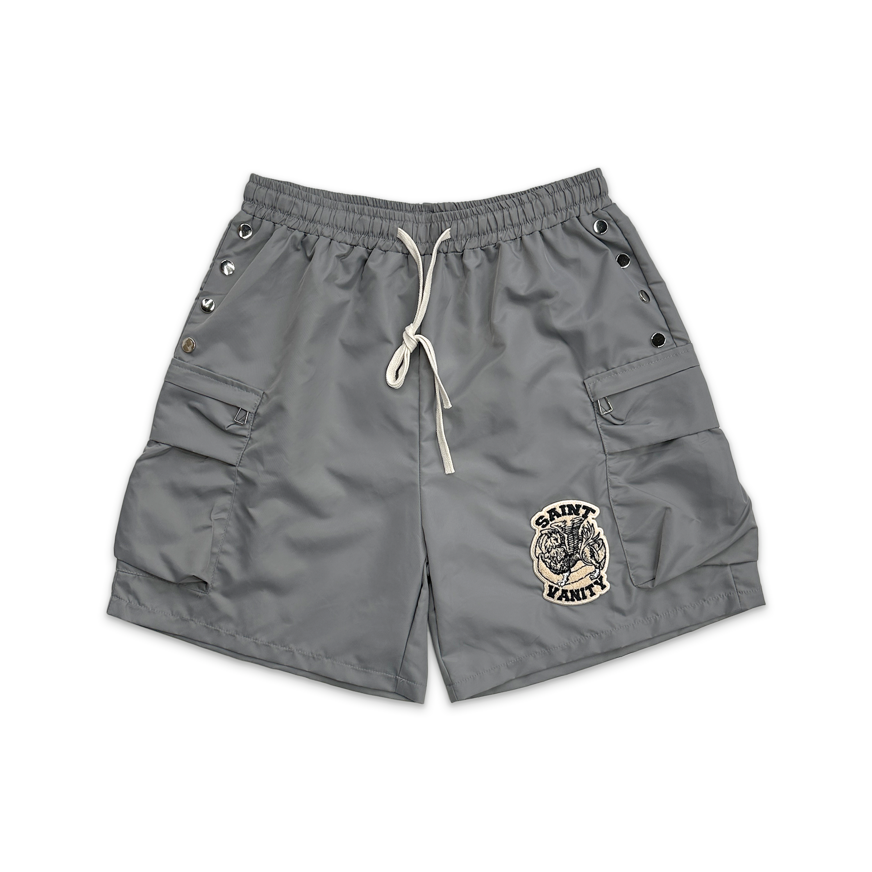★MUSINSA STANDARD★ Nylon Cargo Banding Bermuda Pants Grayi MUSINSA | MUSINSA STANDARD Nylon Cargo Banding Bermuda Pants