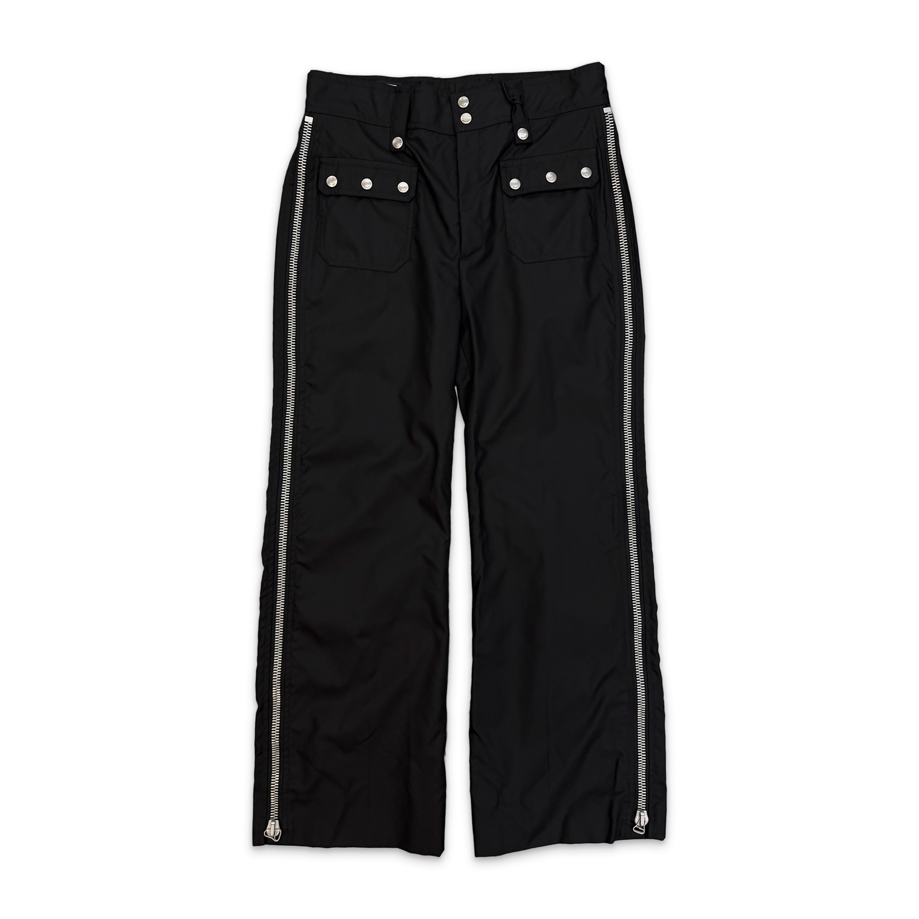 Gucci, Side Zip Cargo Pants "Black"