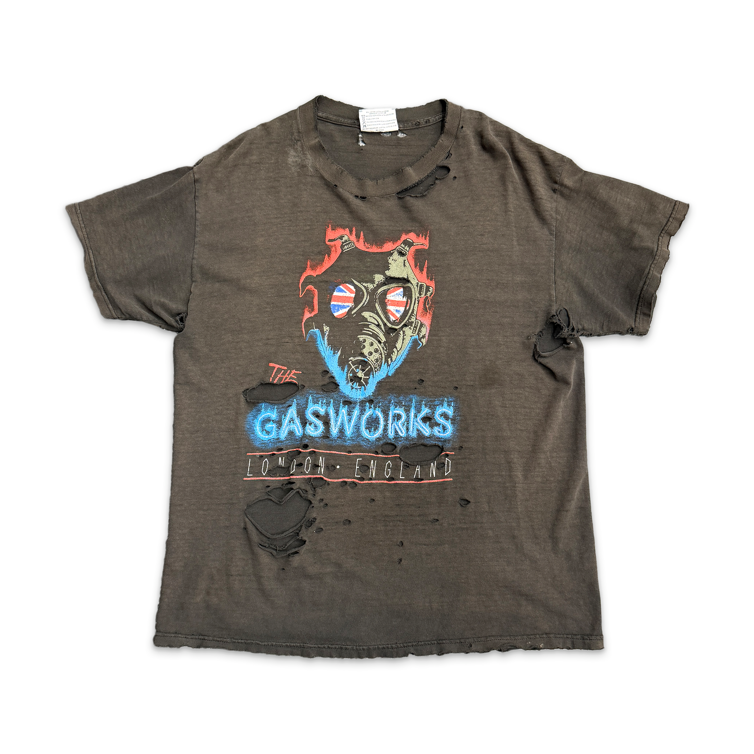 Gasworks London Tee "Faded Black"