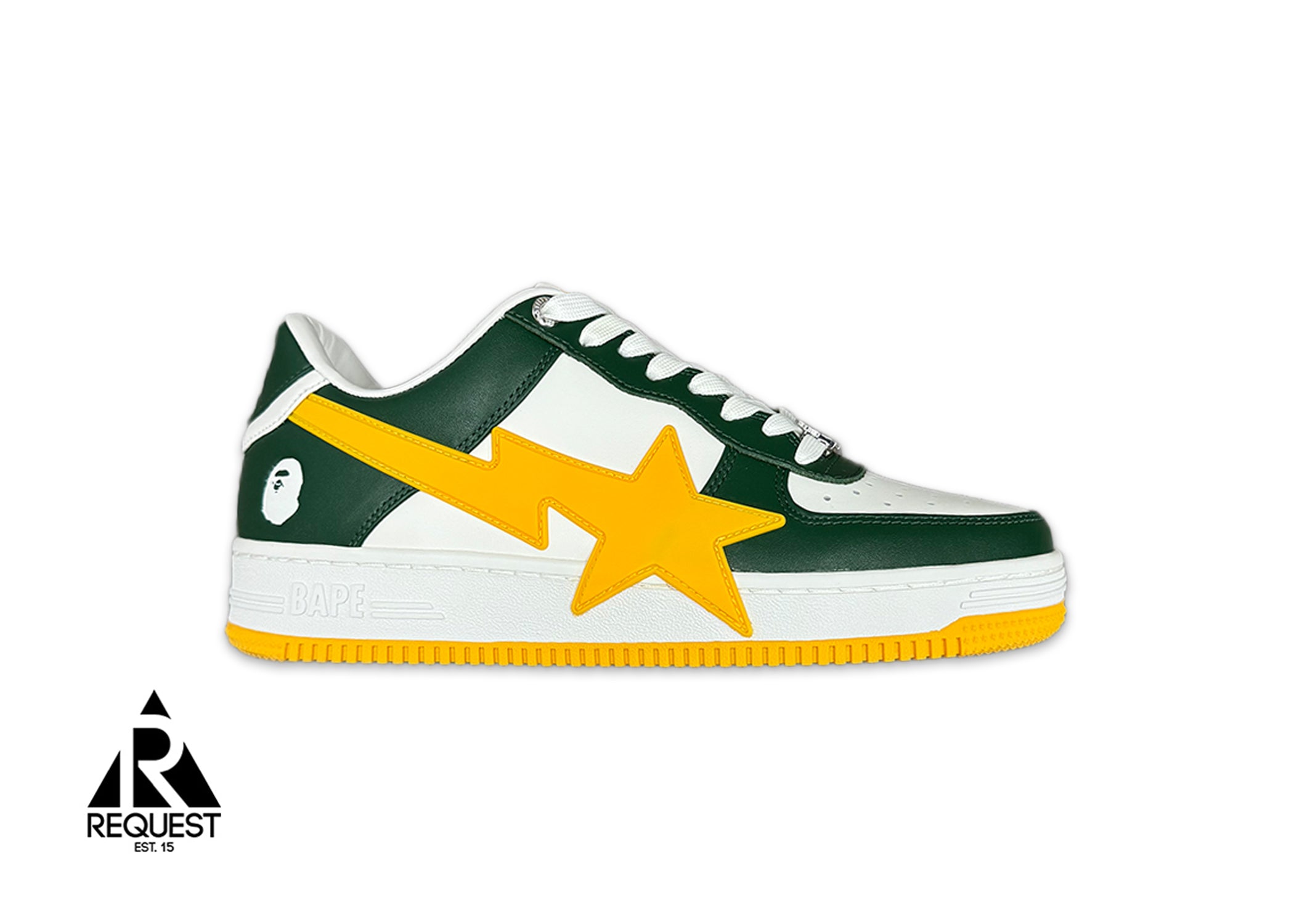 Bapesta OS #2 "Green/Yellow"