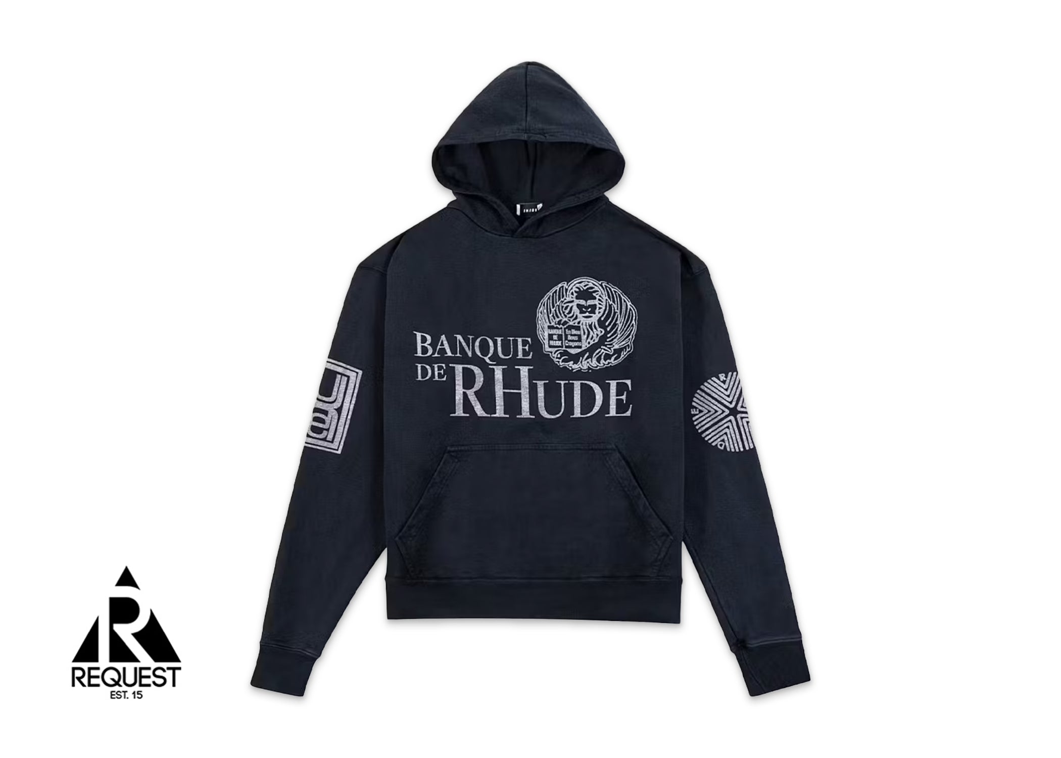 Rhude Banque De Hoodie “Vintage Black”