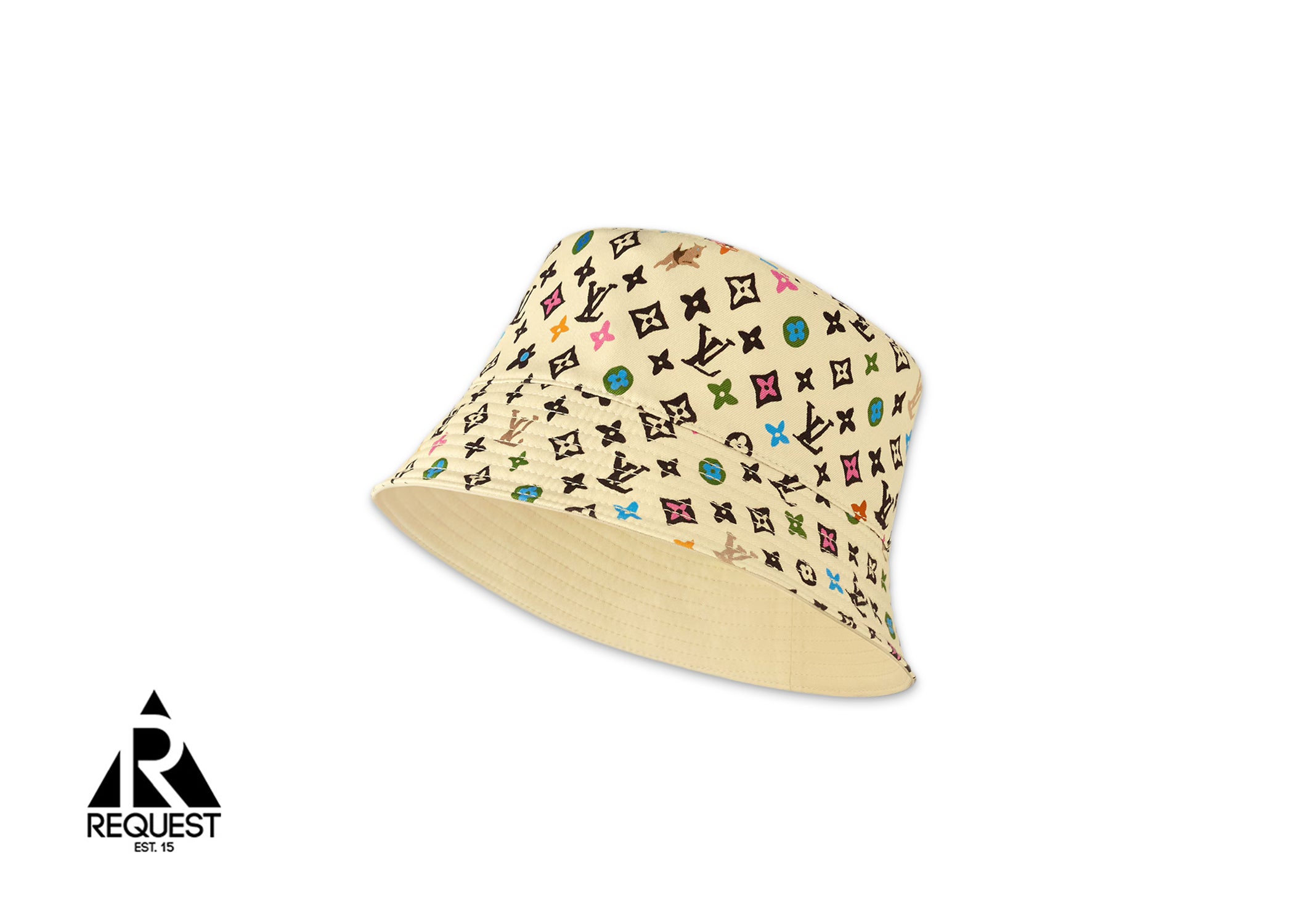 Louis Vuitton By Tyler The Creator Monogram Craggy Reversible Bucket Hat "Beige"