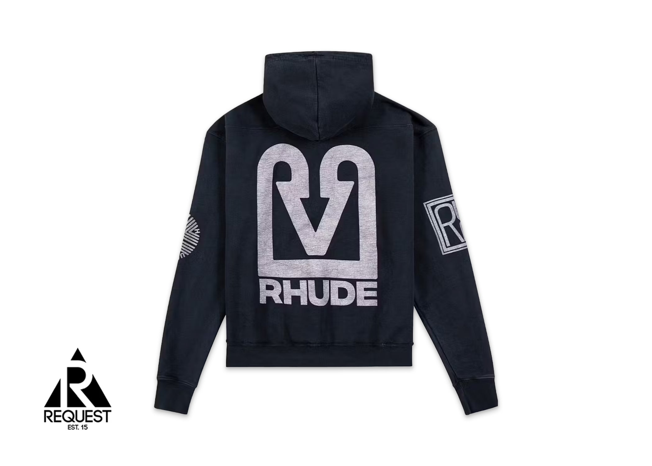 Rhude Banque De Hoodie “Vintage Black”