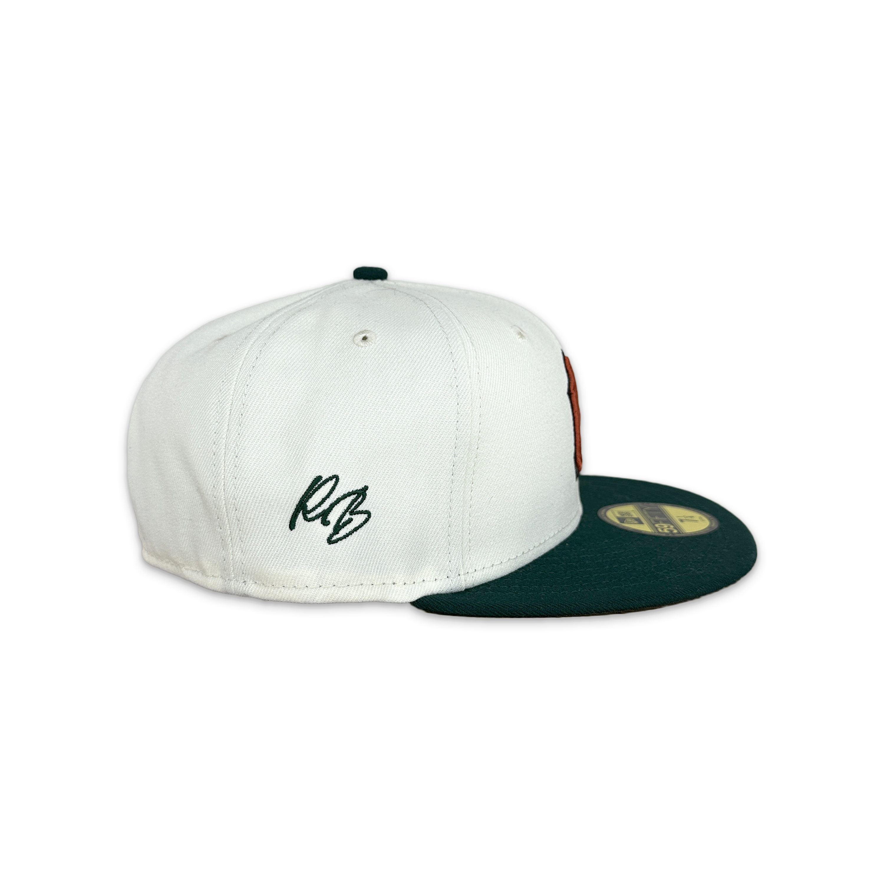 Request, New Era Request Exclusive Fitted Hat Yankees "Sail/Pine"