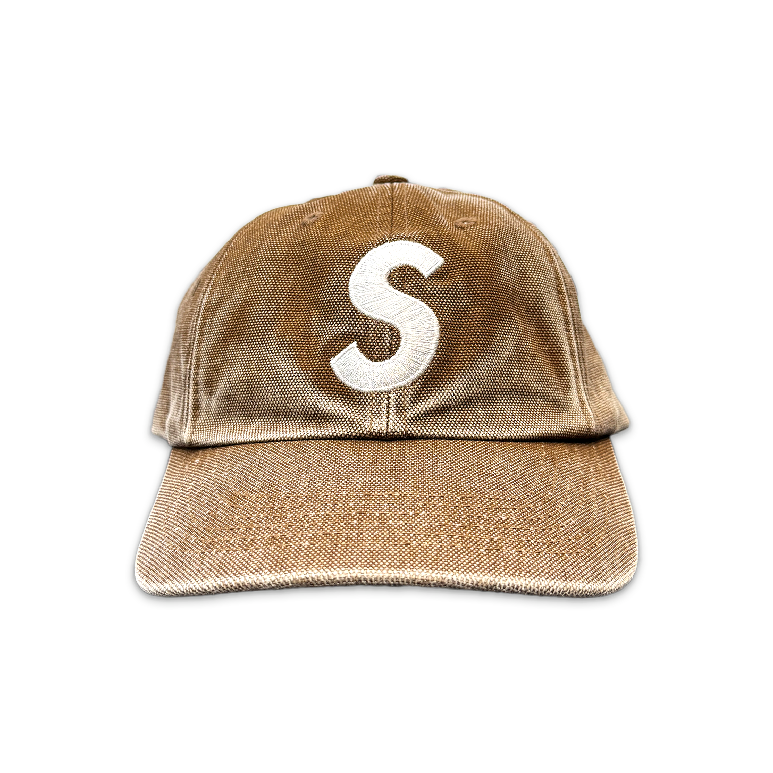 Supreme, Pigment Coated S Logo 6-Panel "Brown"