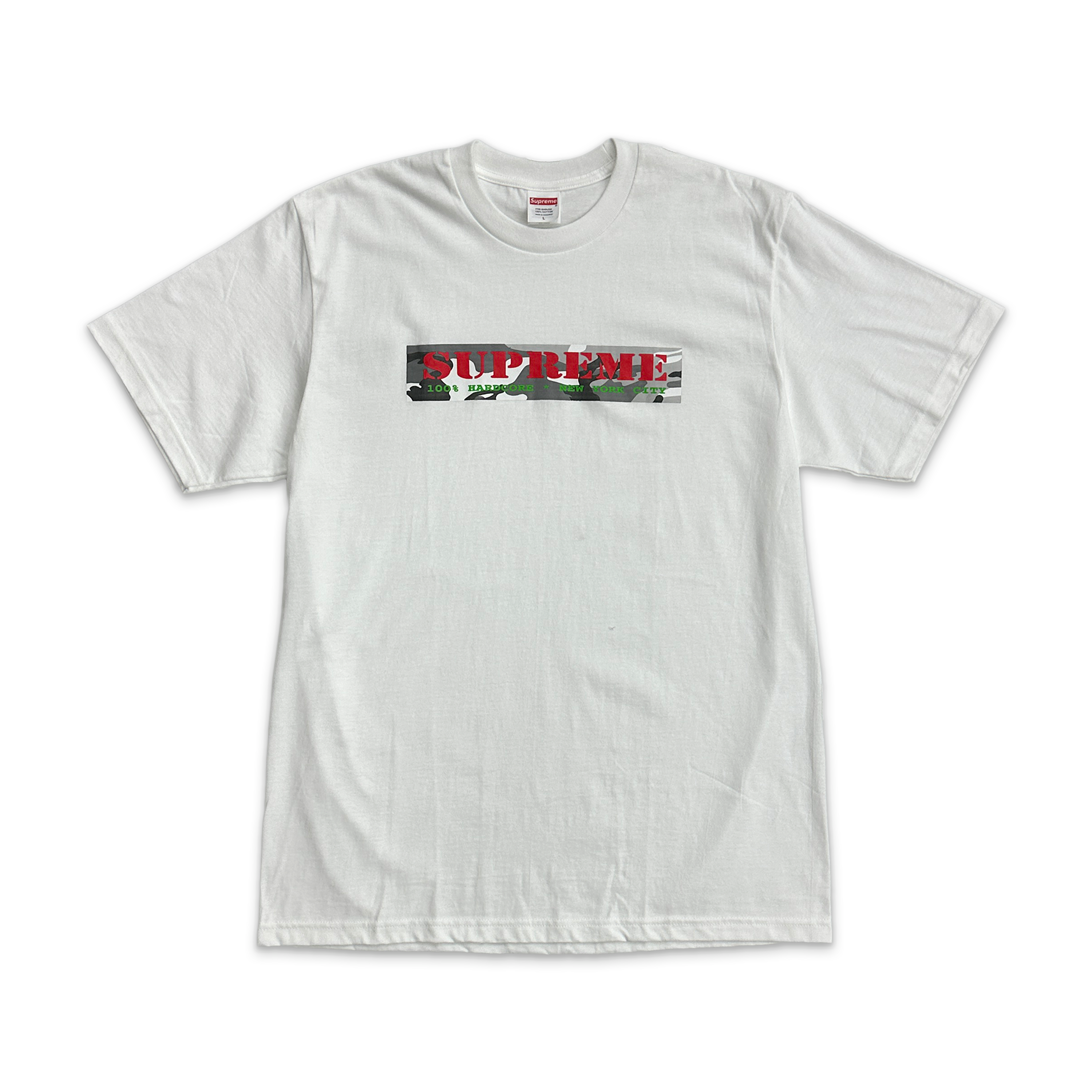 Hardcore Tee "White" SS25