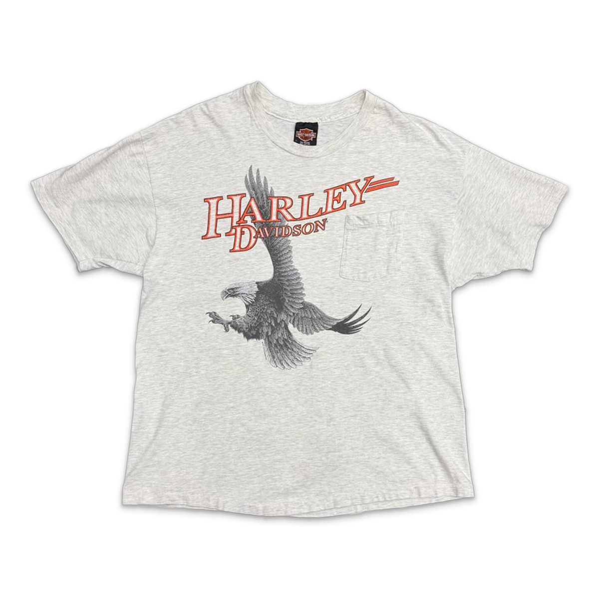 Harley Eagle Tee "Heather Grey"