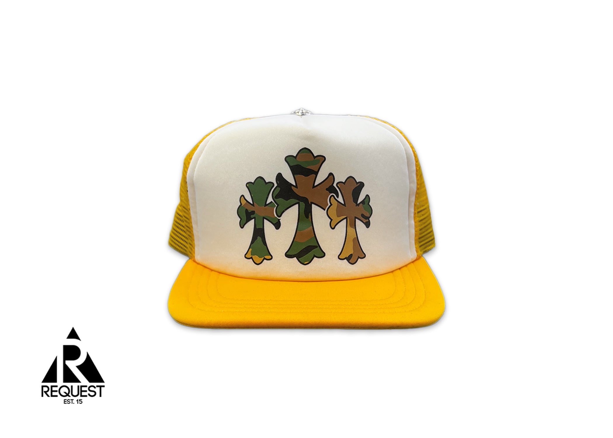 Camo Triple Cross Trucker "Yellow"