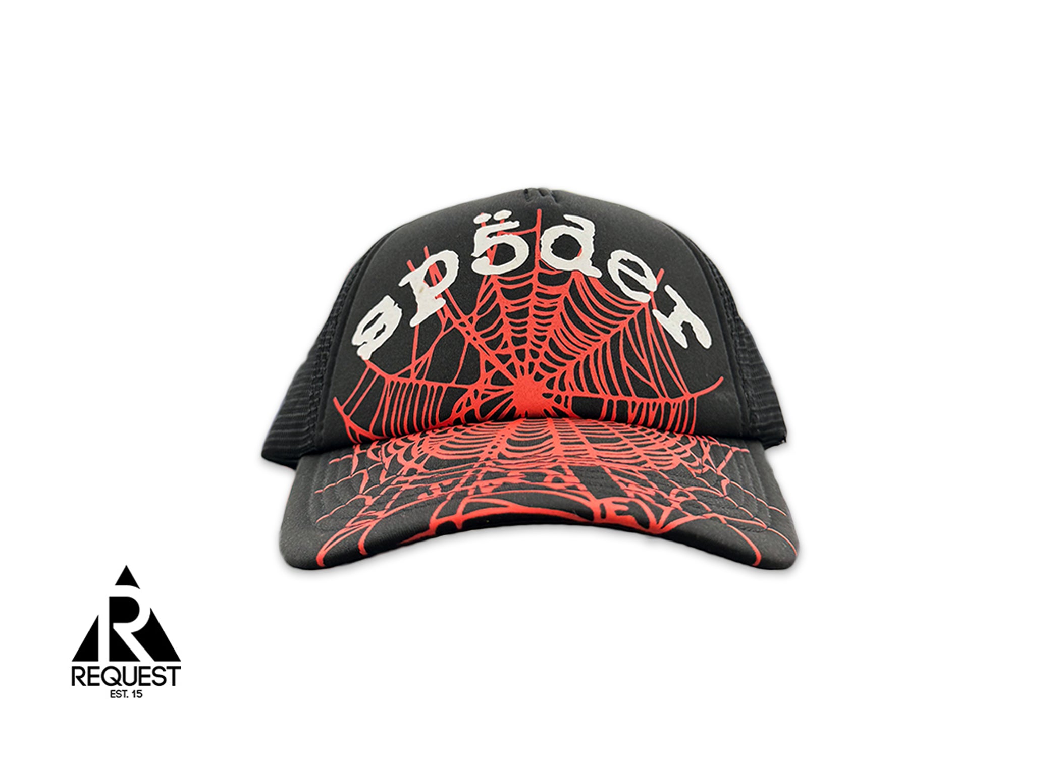 OG Web V2 Trucker Hat "Black/Red"