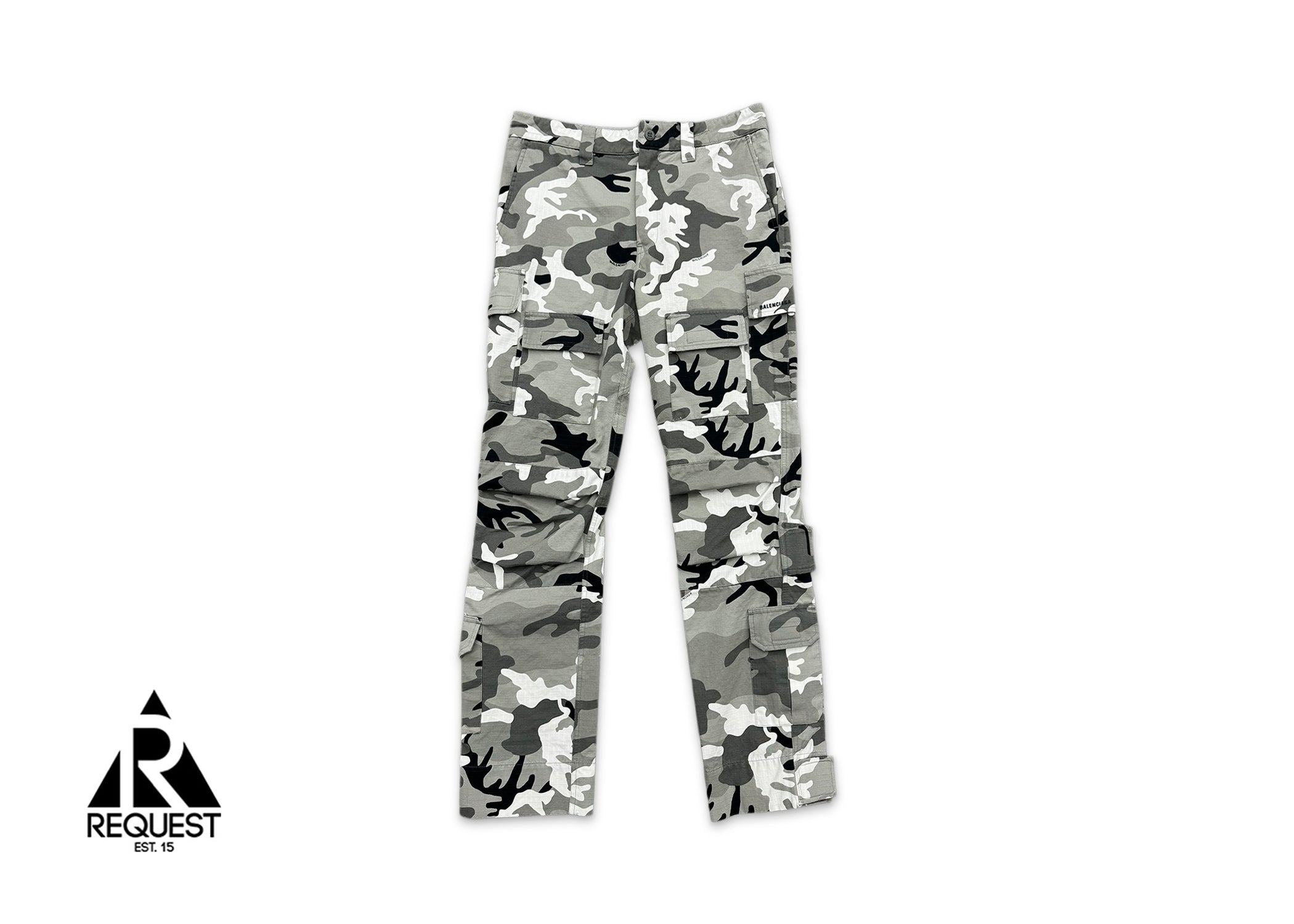 Tactical Pants Grey And White Army Pants Snow Camo Cargo Pants