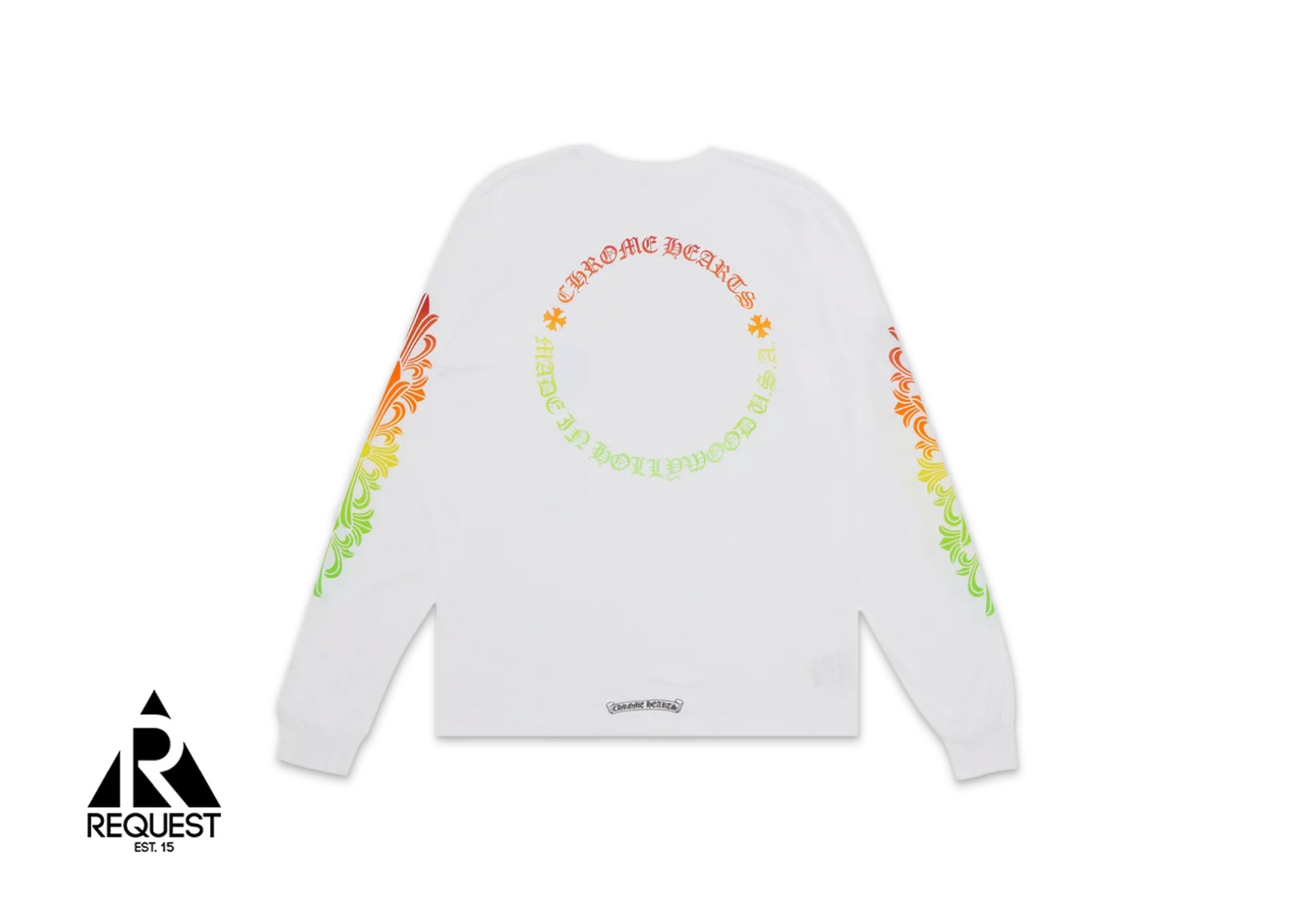 Chrome Hearts Hollywood Gradient Circle L/S Tee 