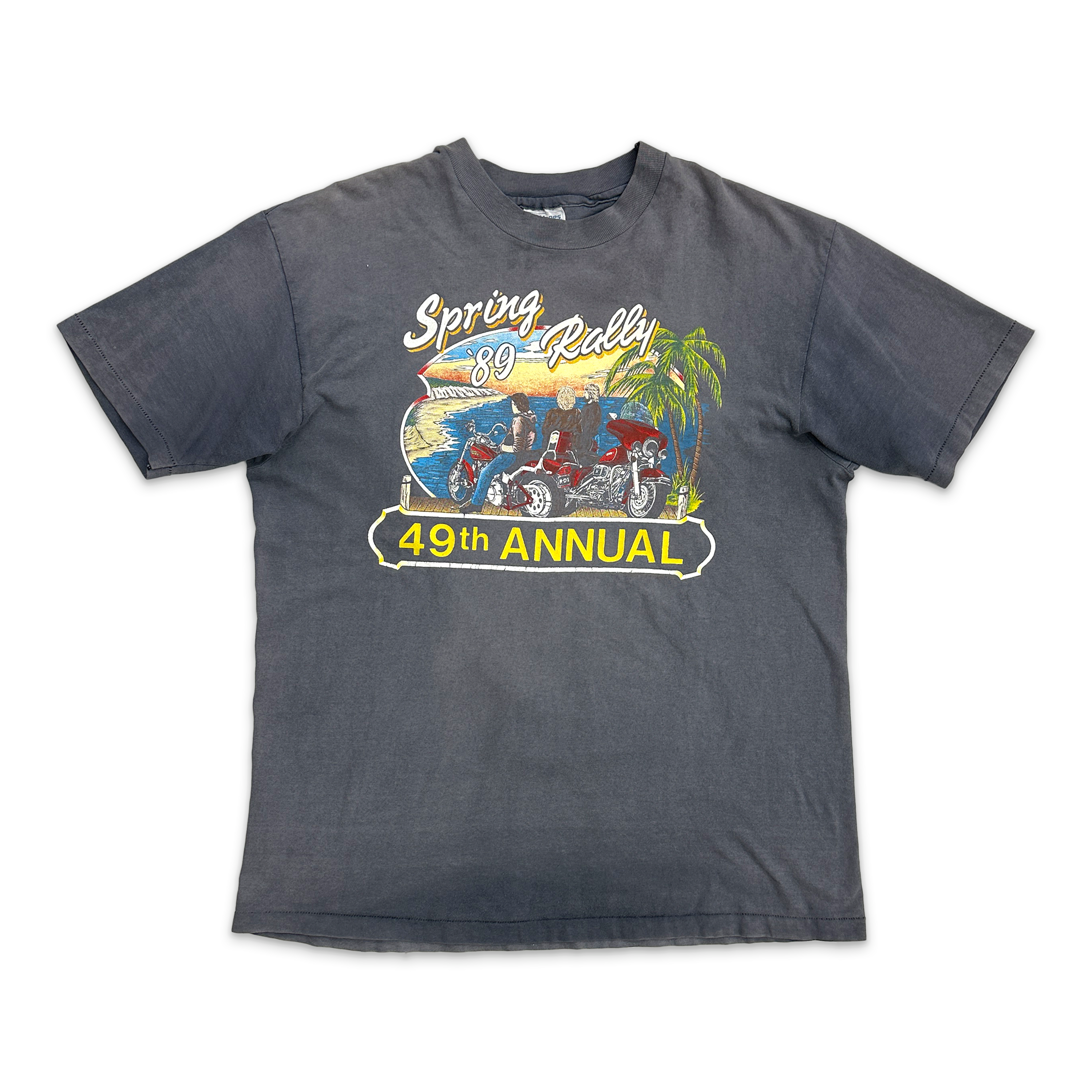 Vintage, Harley Davidson Spring Rally '89 49th Annual "Grey"