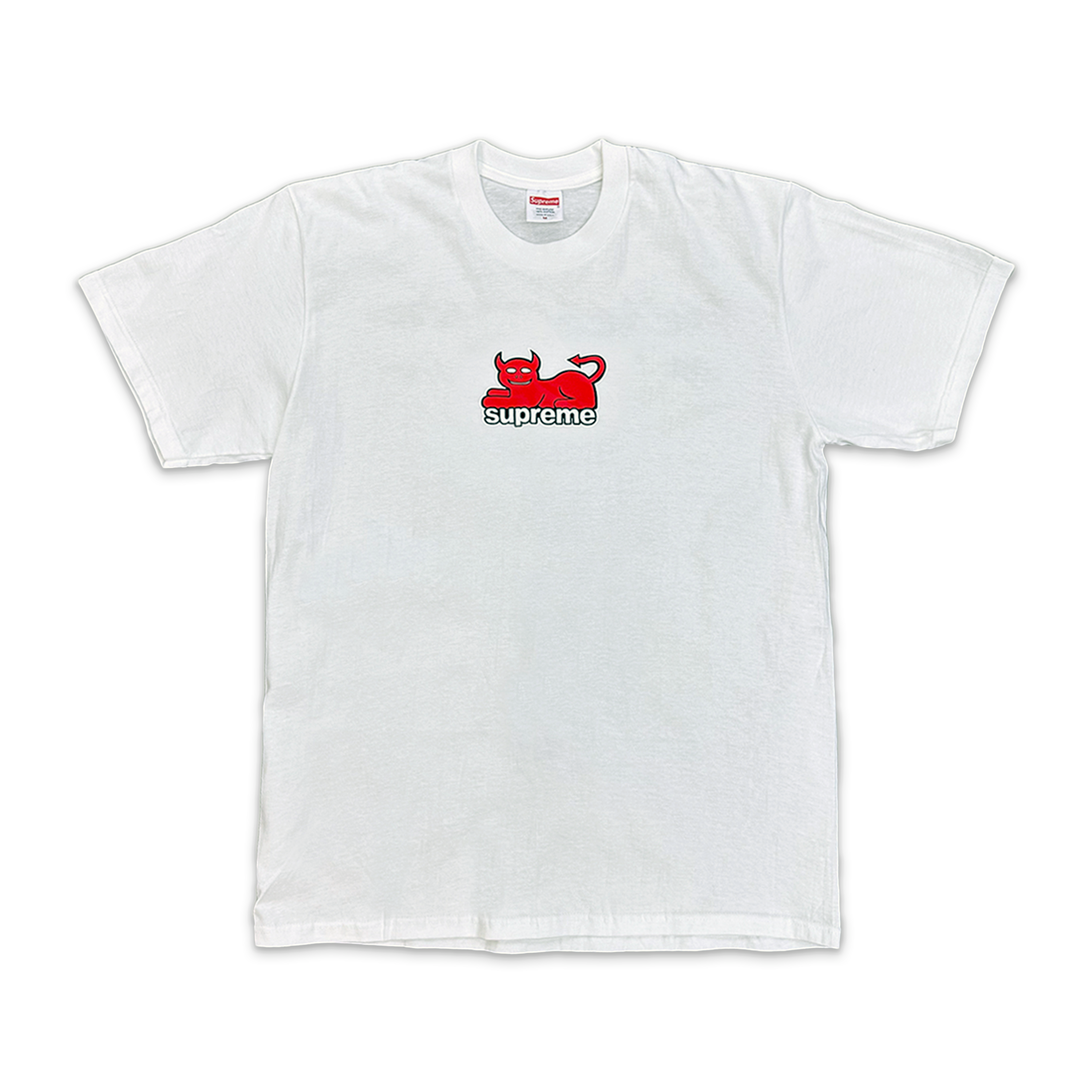 Supreme, Toy Machine Devil Cat Tee "White"