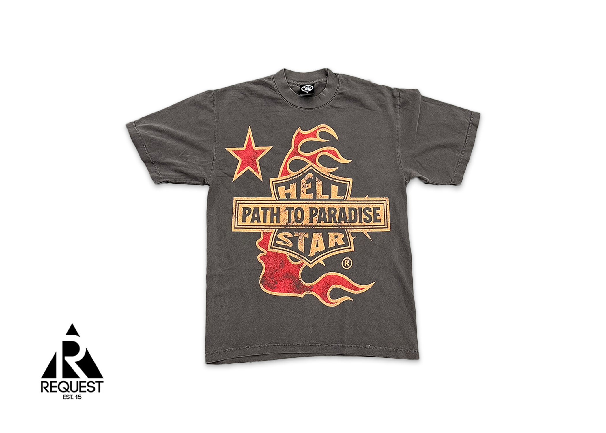 HellStar Path To Paradise Tour Tee "Vintage Black"