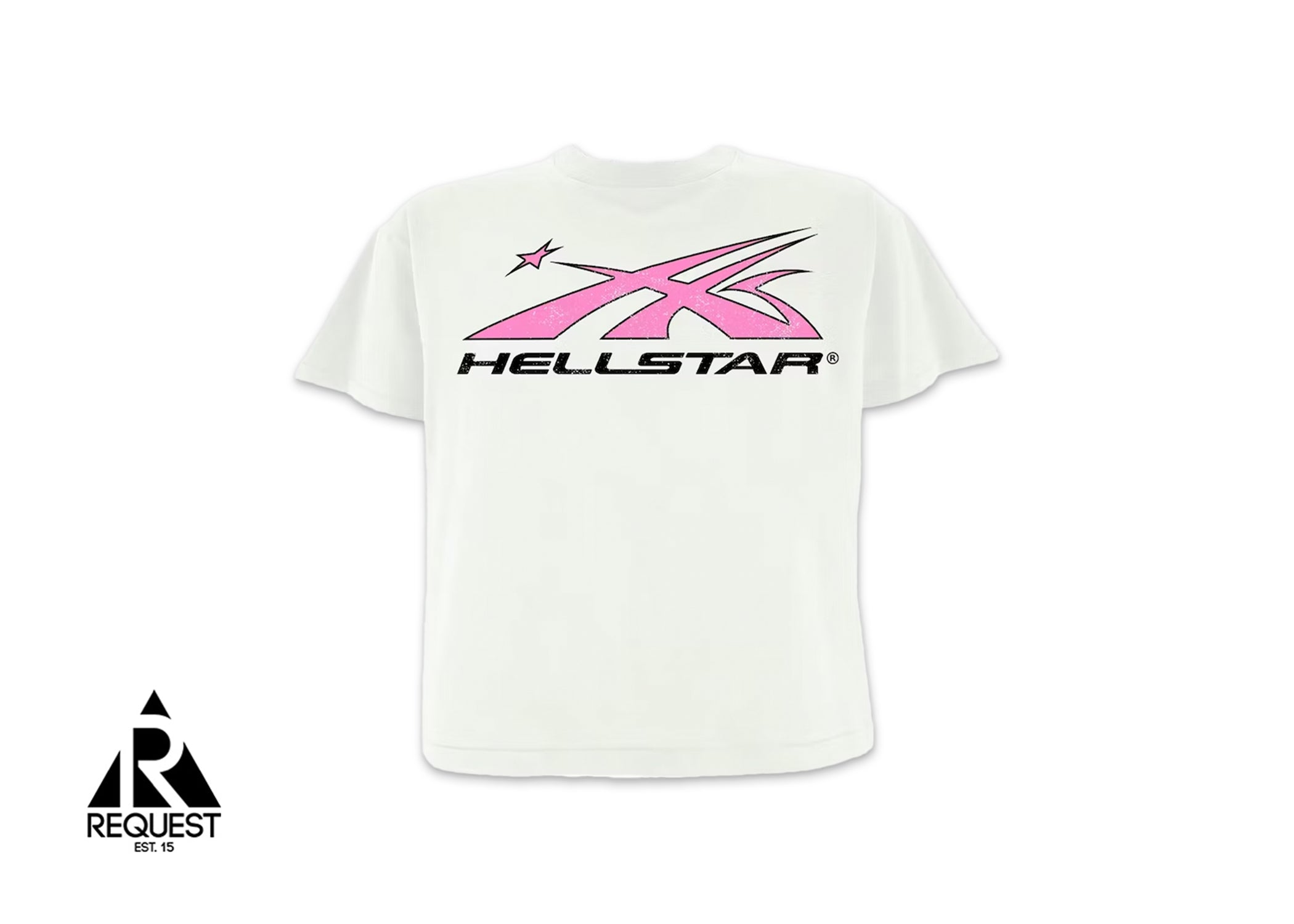HellStar Sport Logo Tee "White/Pink"