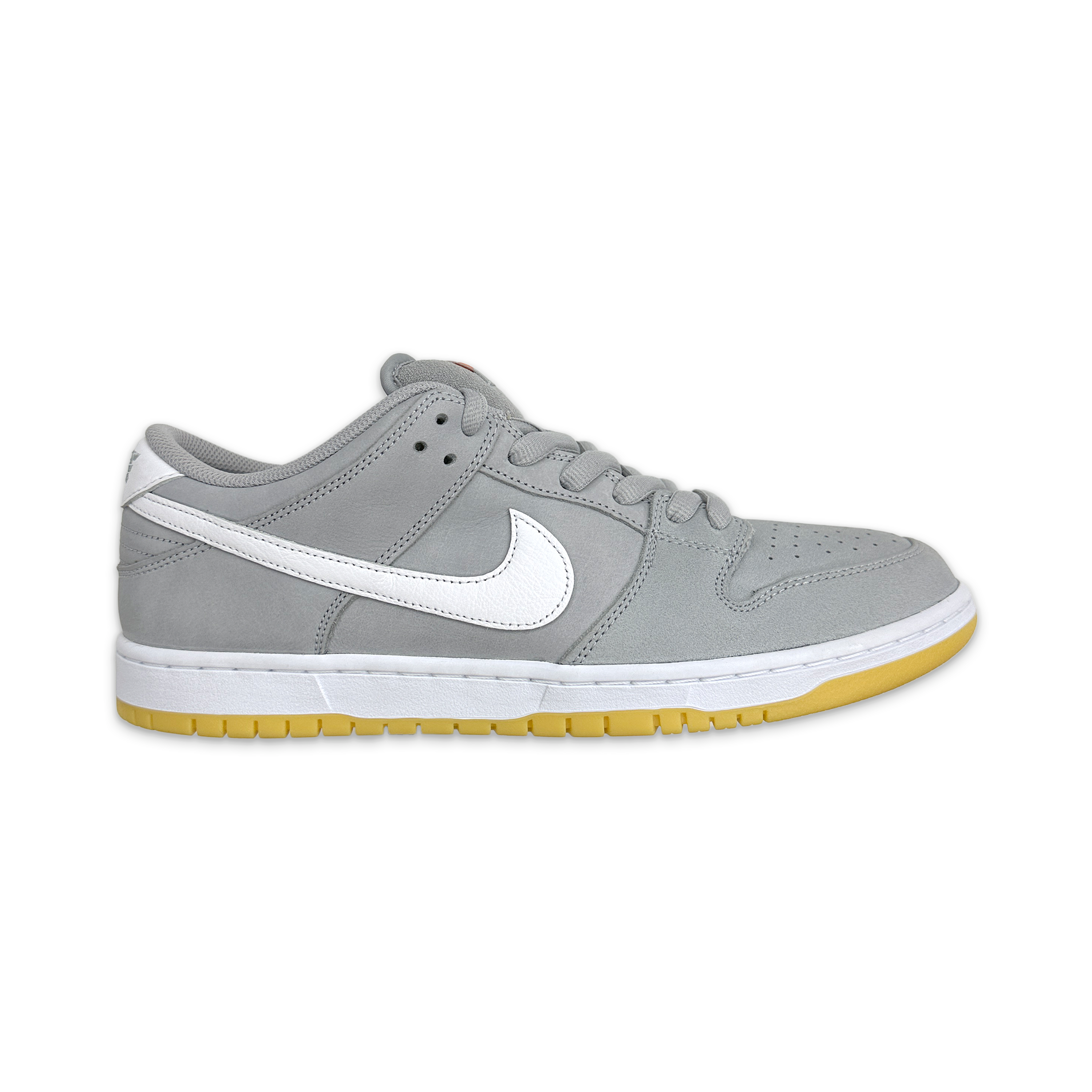 Request, Nike SB Dunk Low Pro ISO "Grey Gum"