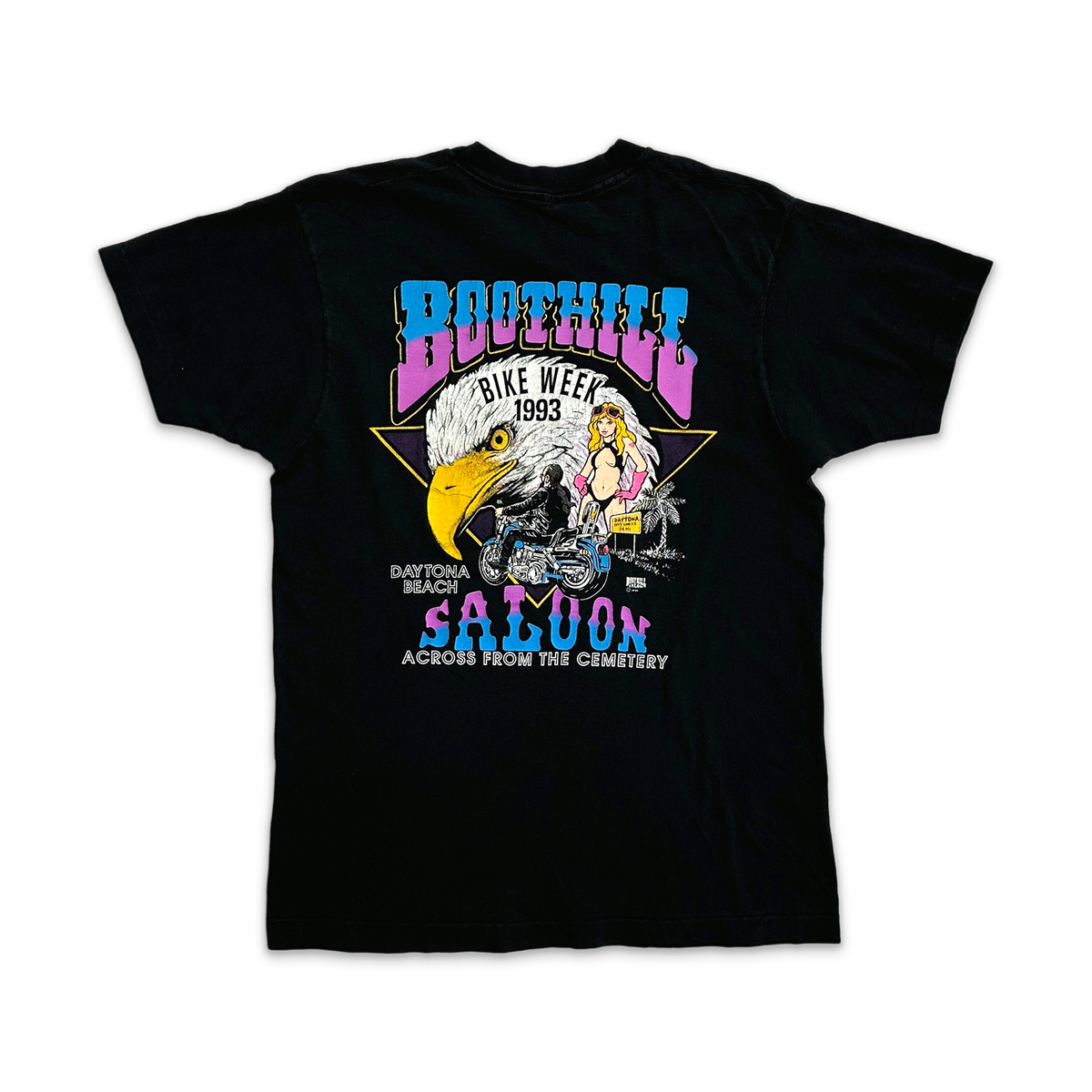 Boothill Bike Week 93 Tee "Black"