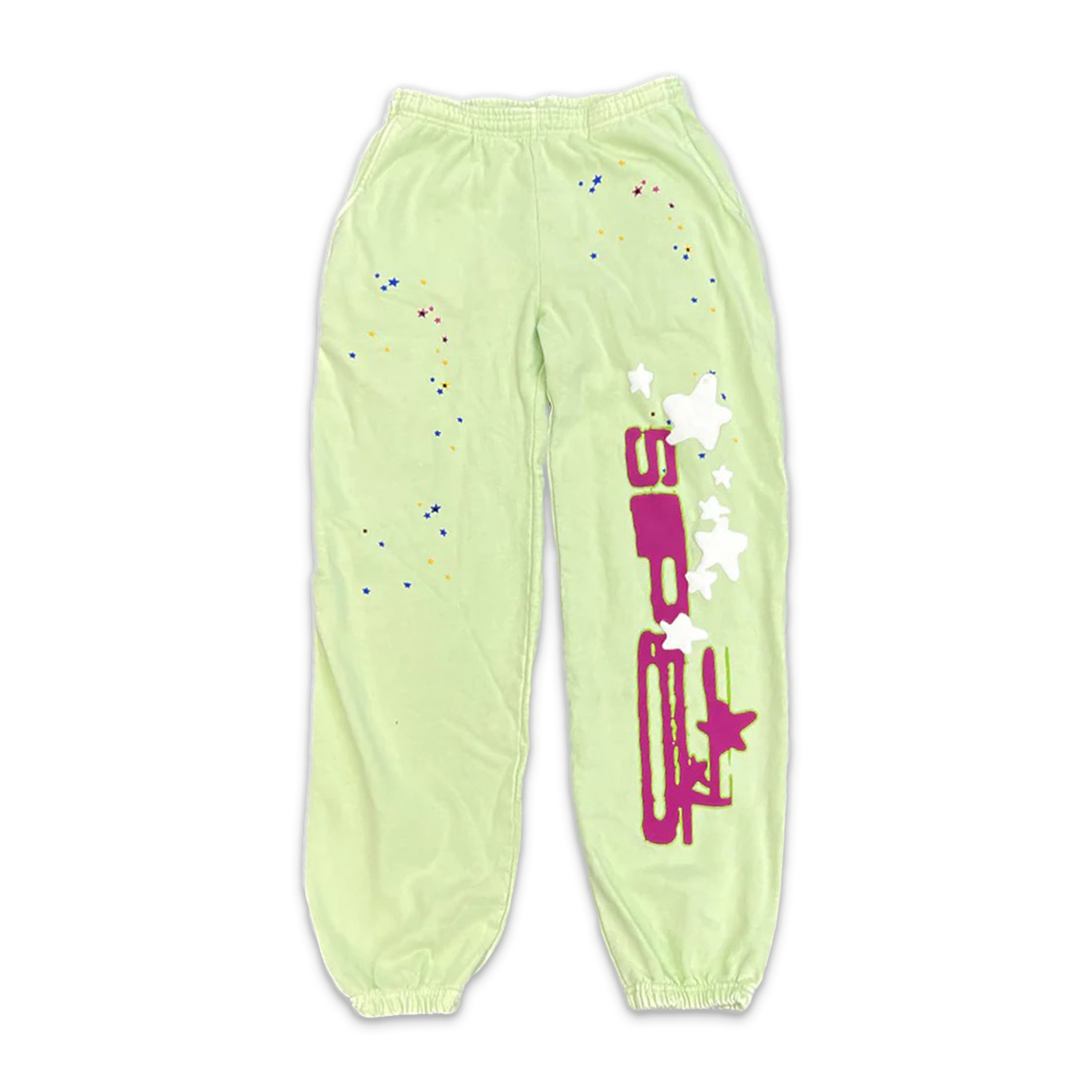 Punk Sweatpants “Green Purple"
