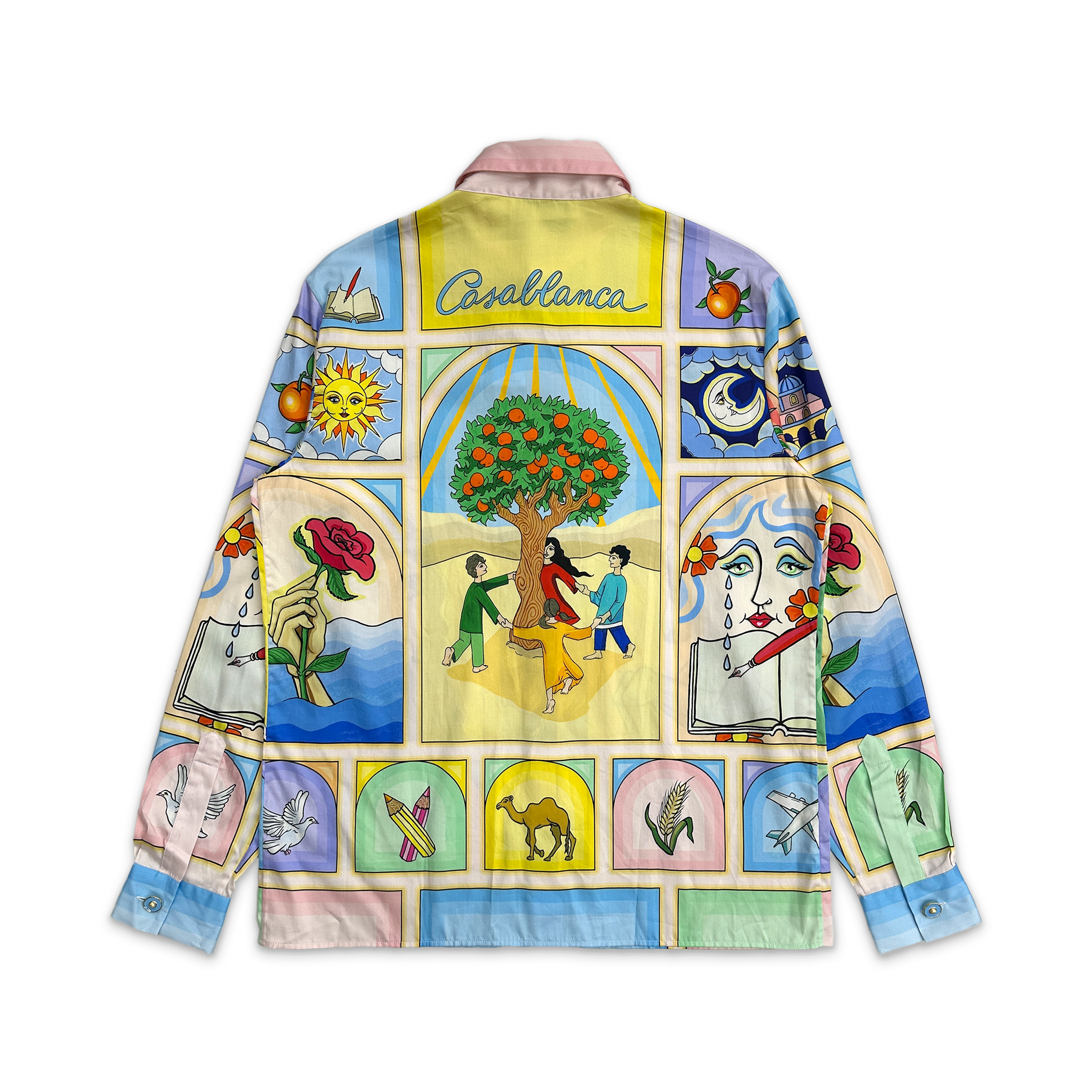 Cotton Collar L/S Shirt "La Fable"