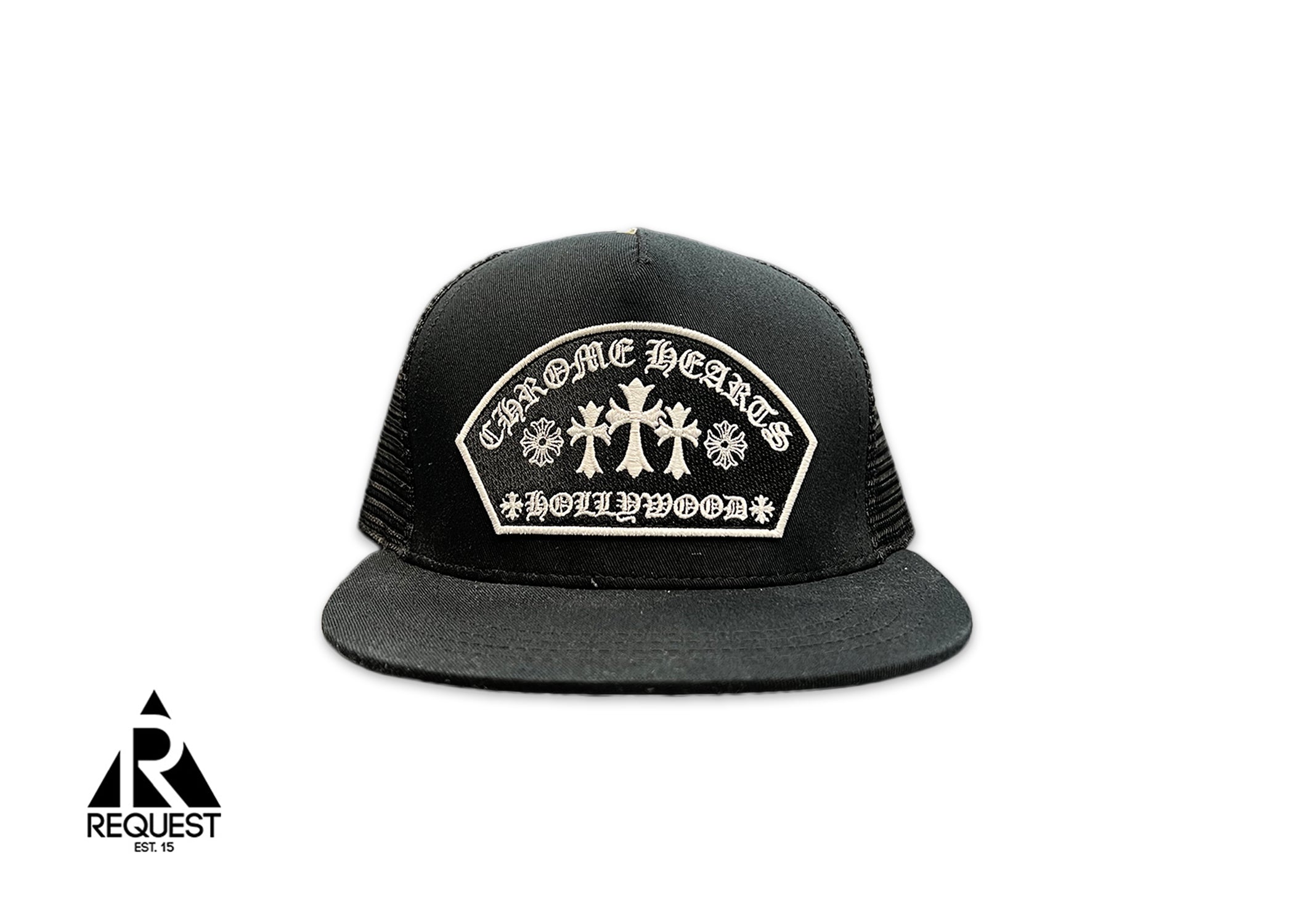 Chrome Hearts Hollywood Trucker Hat "Black"