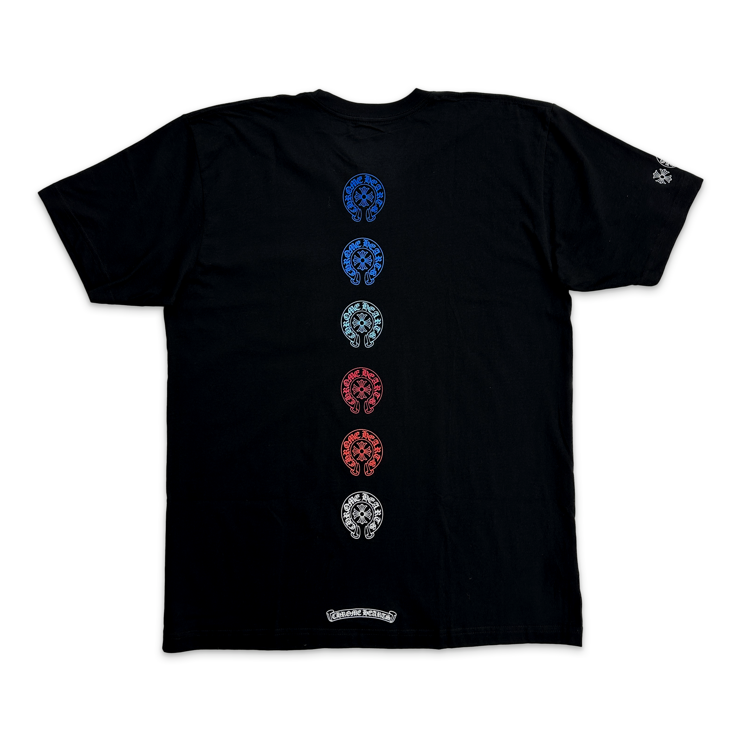 Chrome Hearts, Multi Horseshoe Tee "Black"
