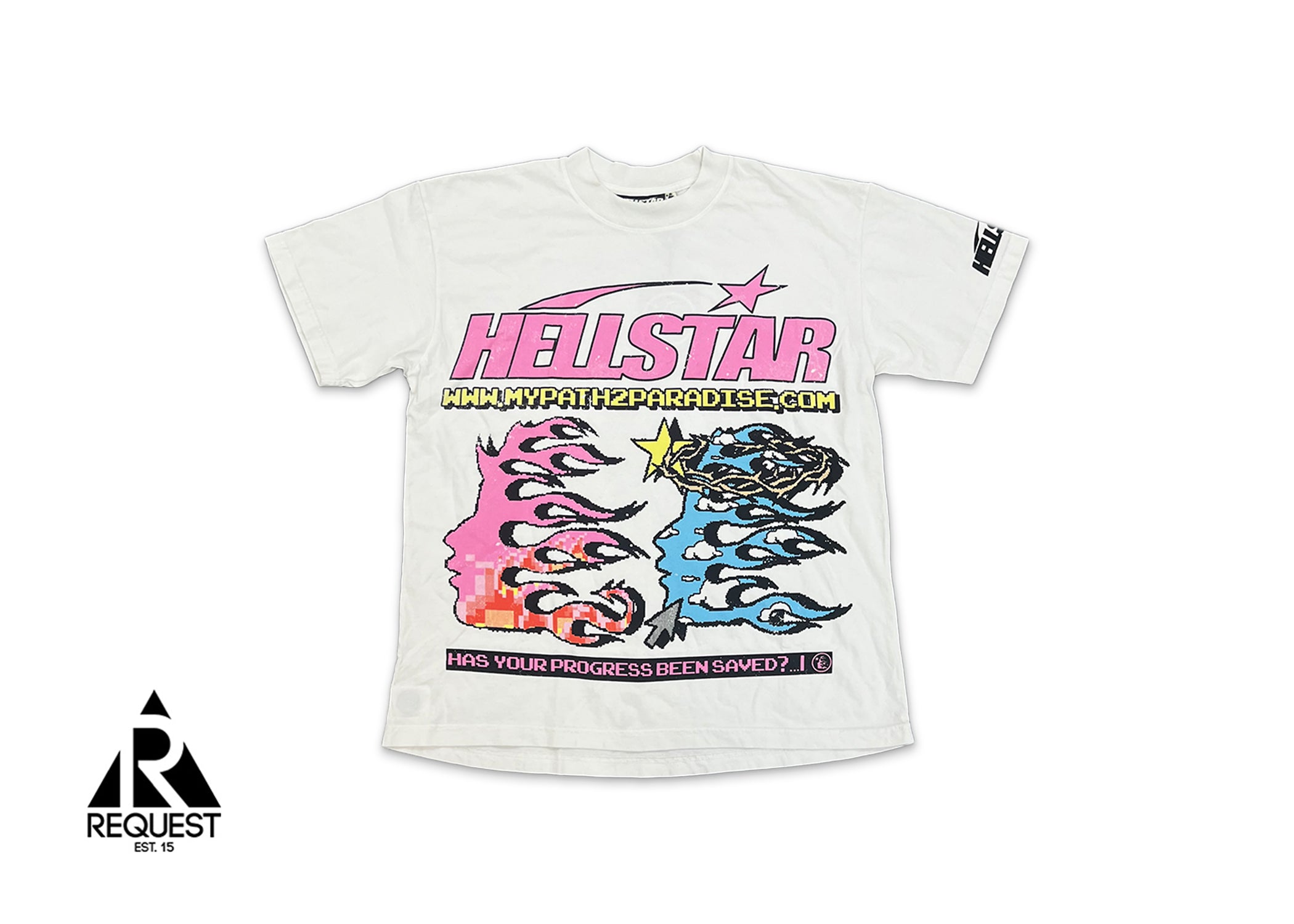 HellStar Pixel Tee “White”