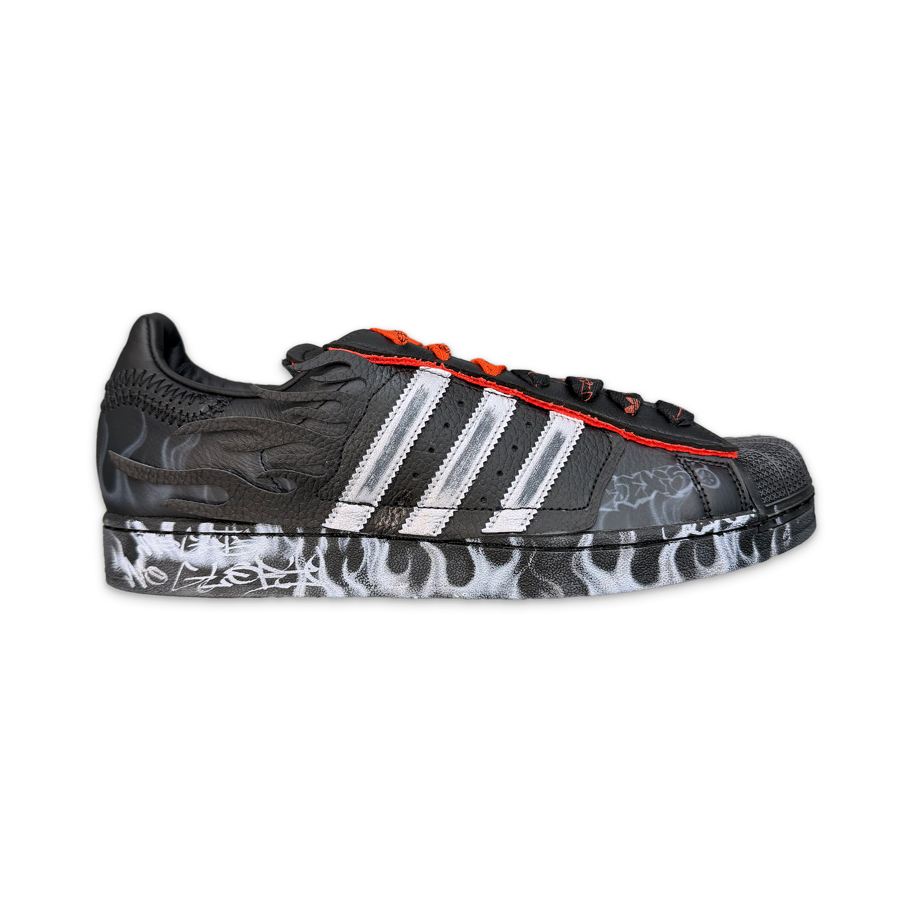 Superstar Low "Hellstar Black"