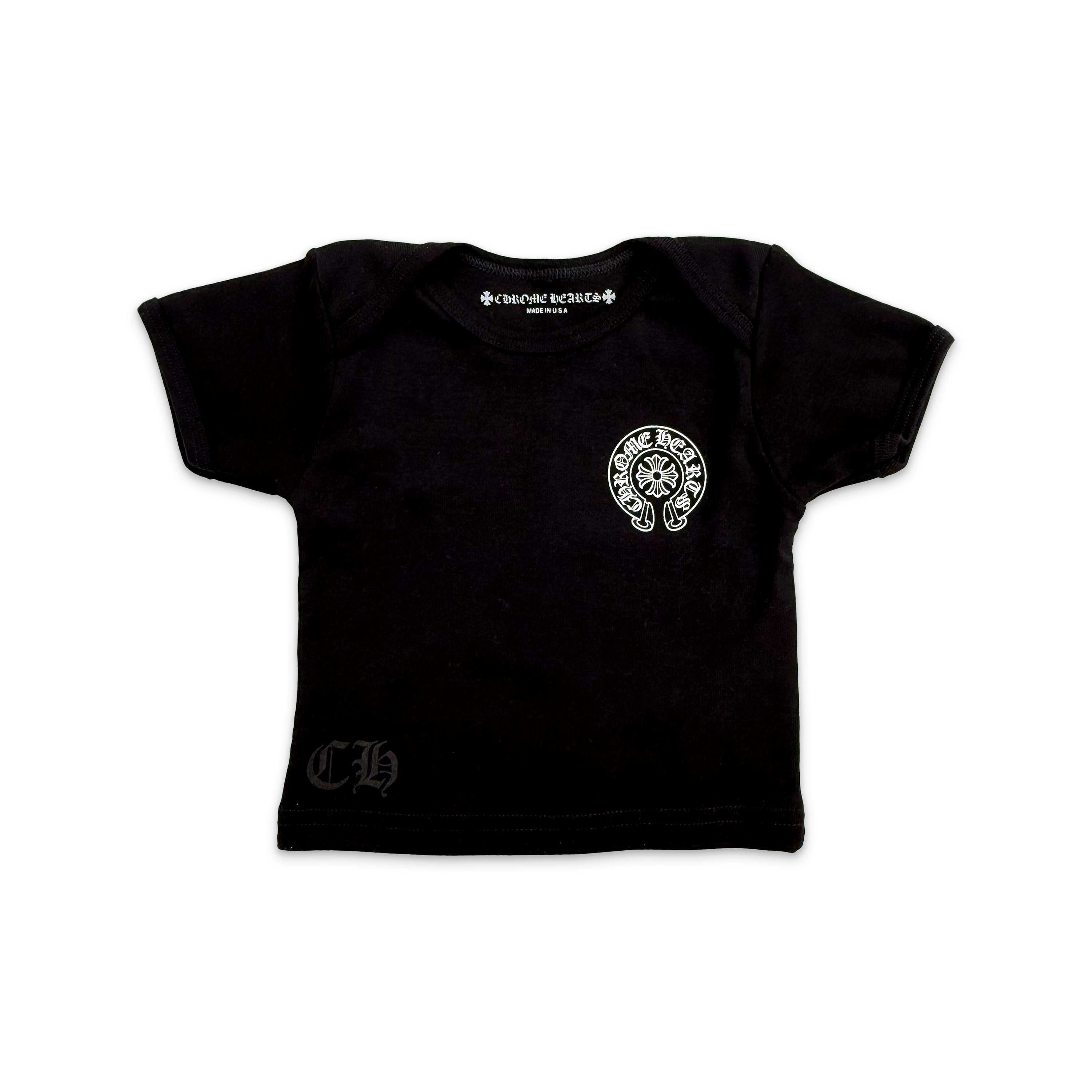 Chrome Hearts, Horseshoe Baby Tee "Black"