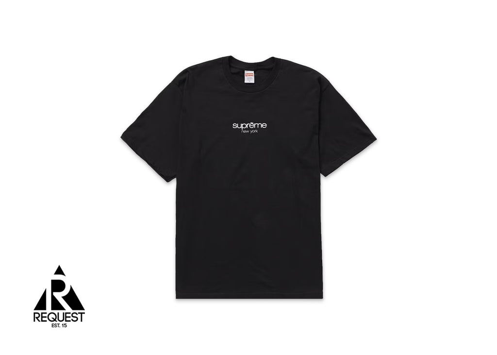 Supreme Black Logo T-Shirt For Men - White: Buy Online at Best