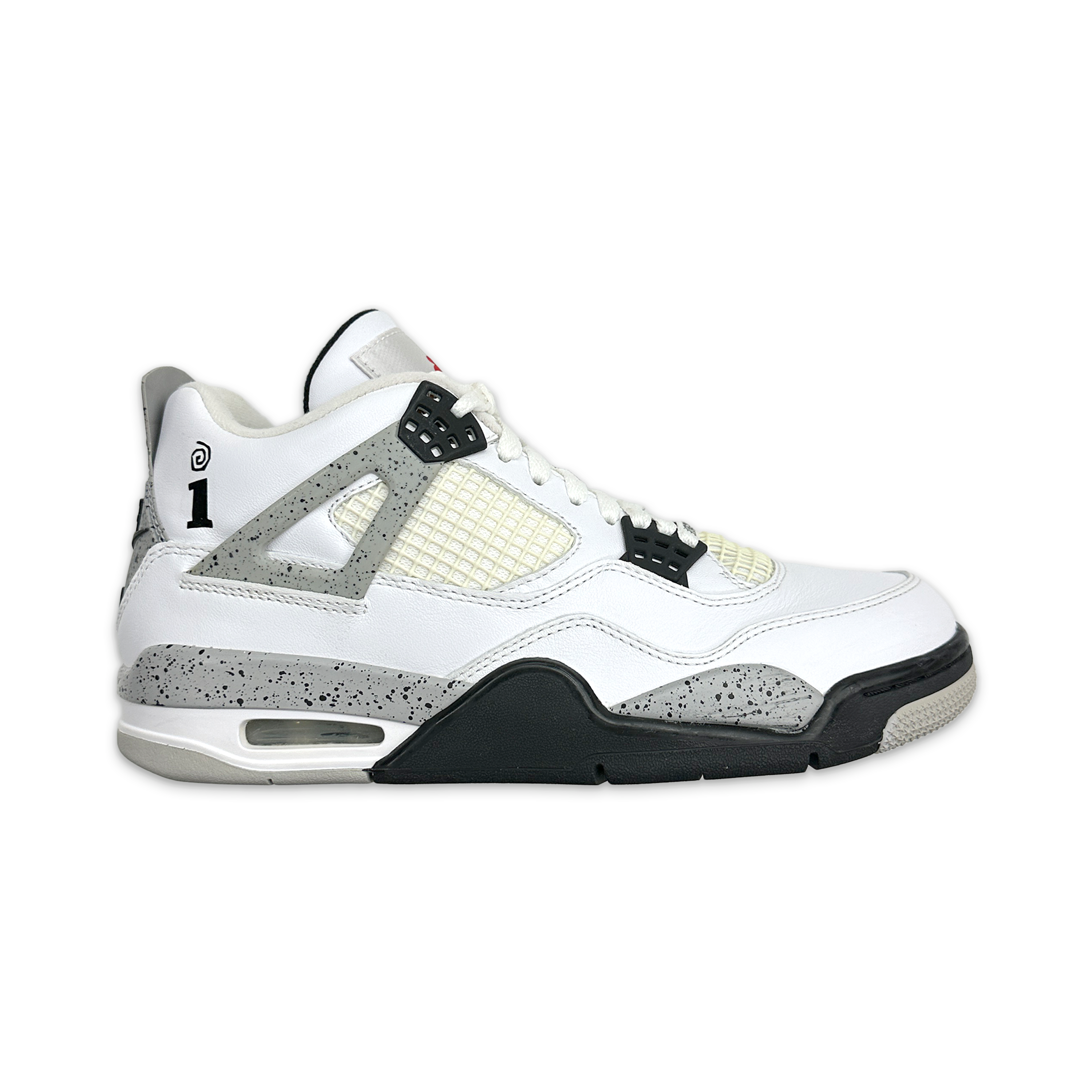Air Jordan 4 Retro "Interscope Records White Cement"
