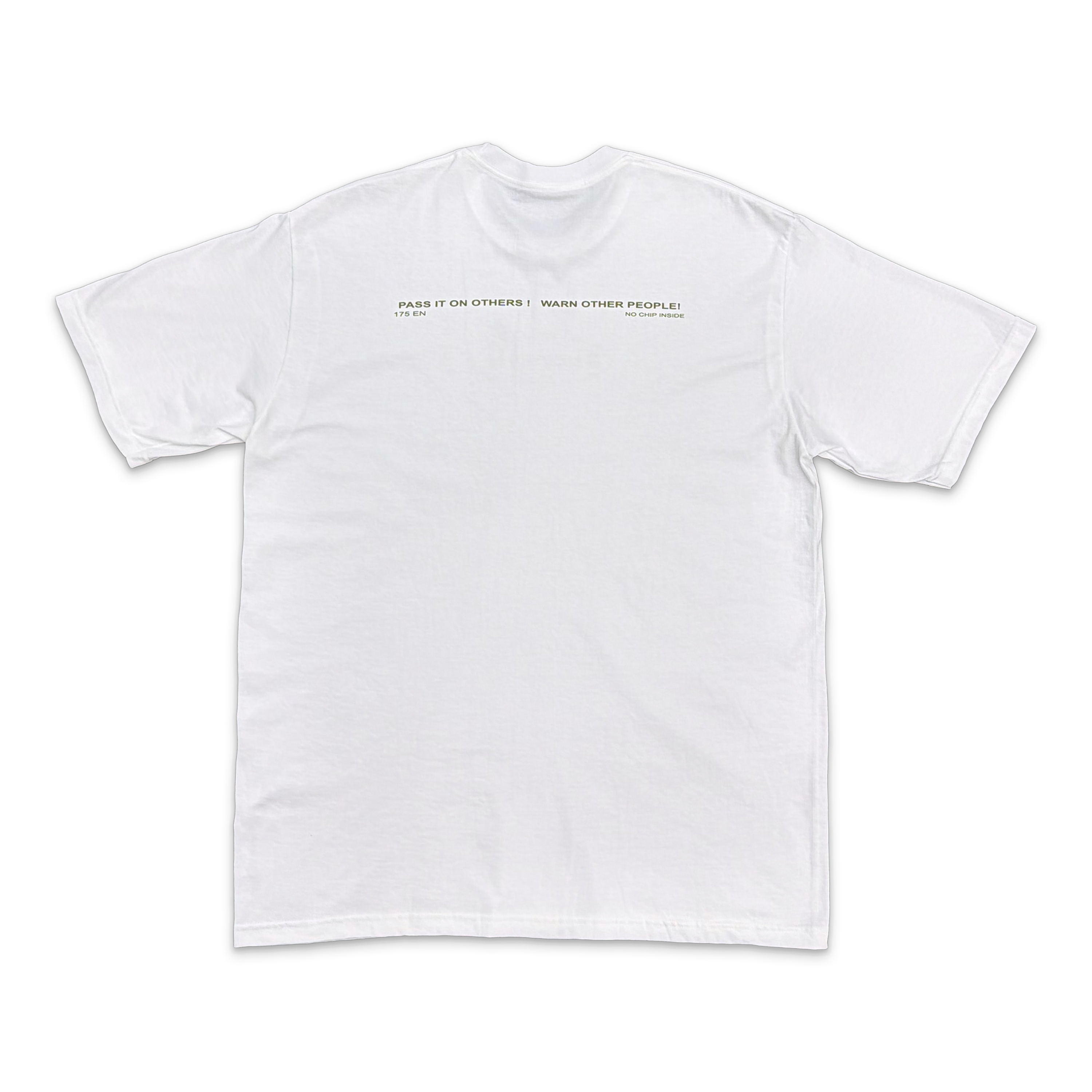 Warning Tee "White"