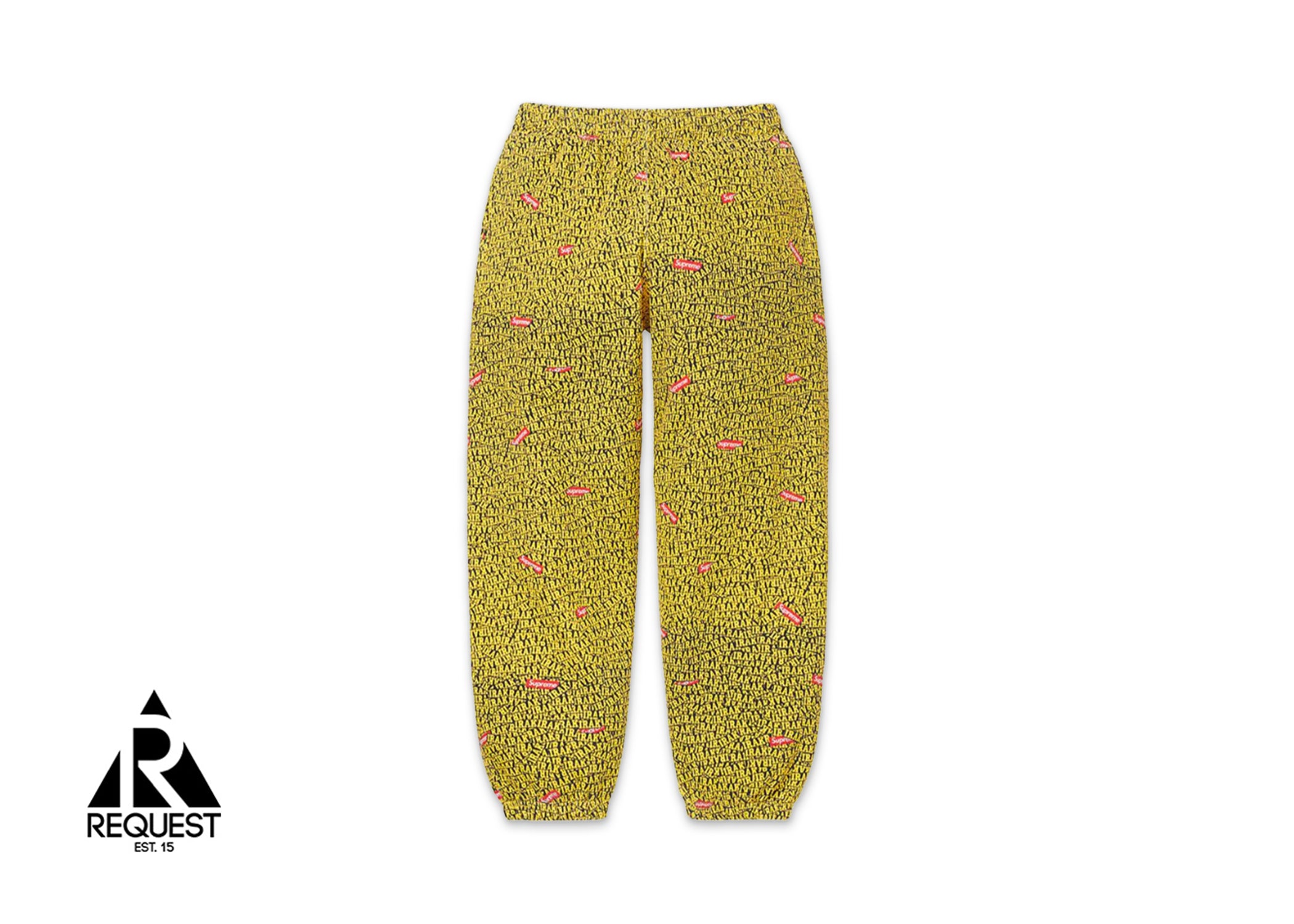 Supreme Irak Sweatpants “Yellow”