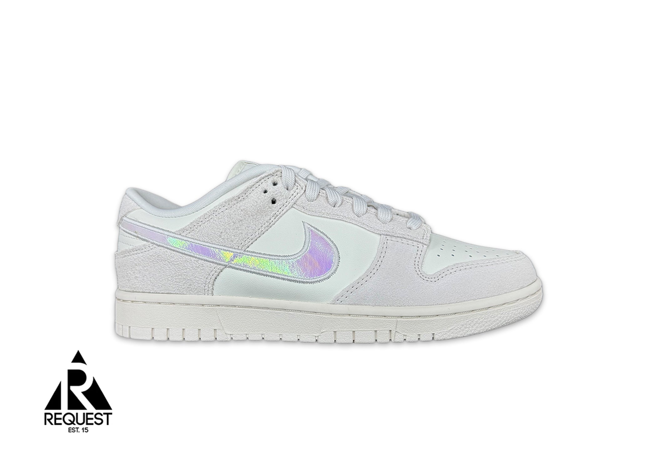 Nike Dunk Low "Sail Iridescent Swoosh" (W)