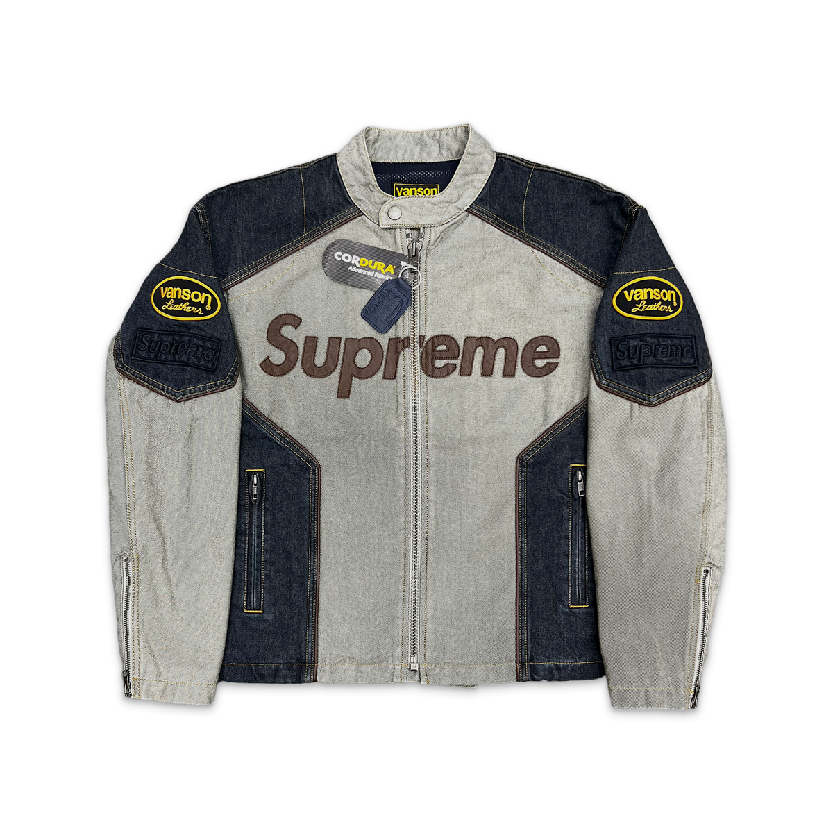 Vanson Leathers Cordura Cotton Jacket “Denim”