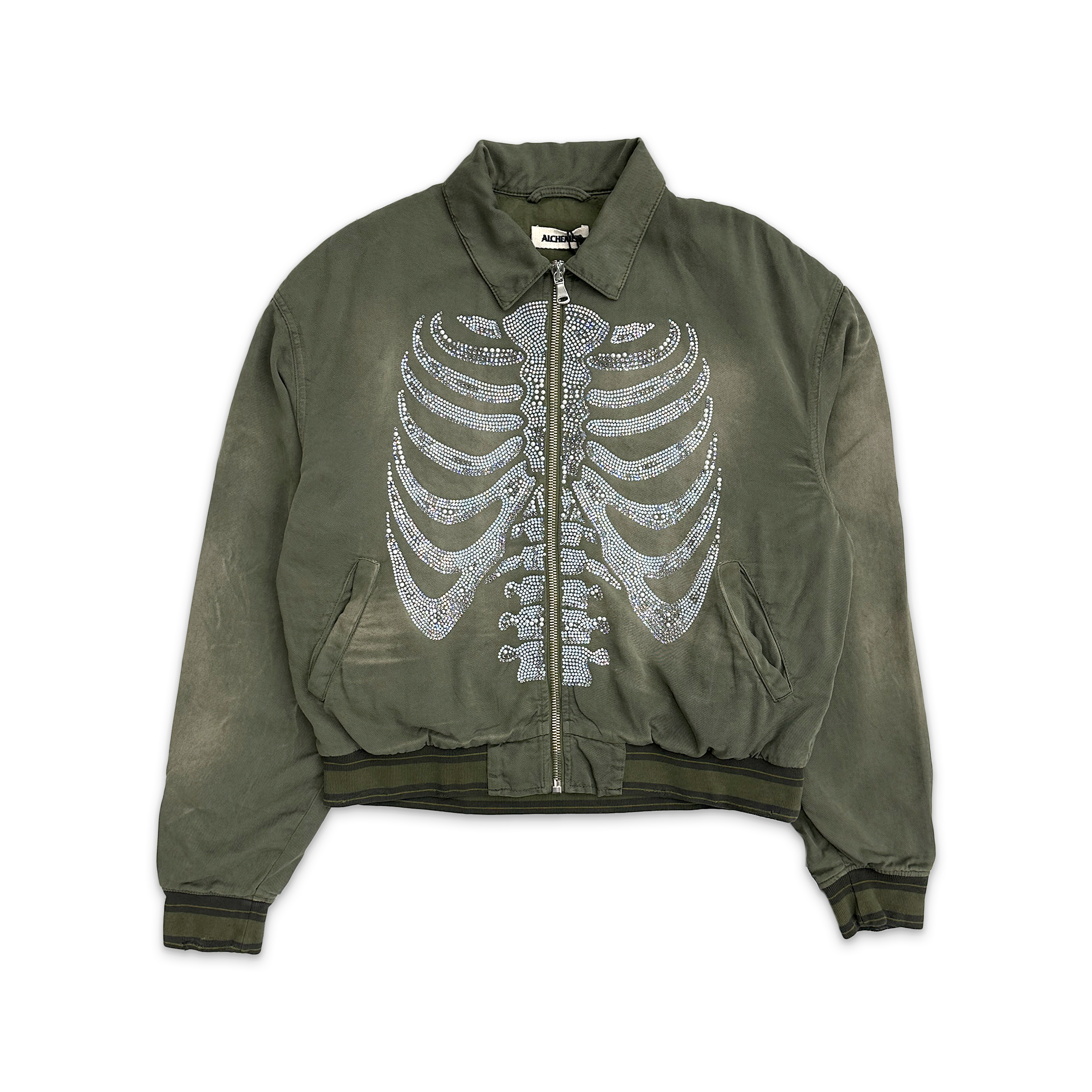 Alchemist, Skeleton Olympus Jacket "Army Green"