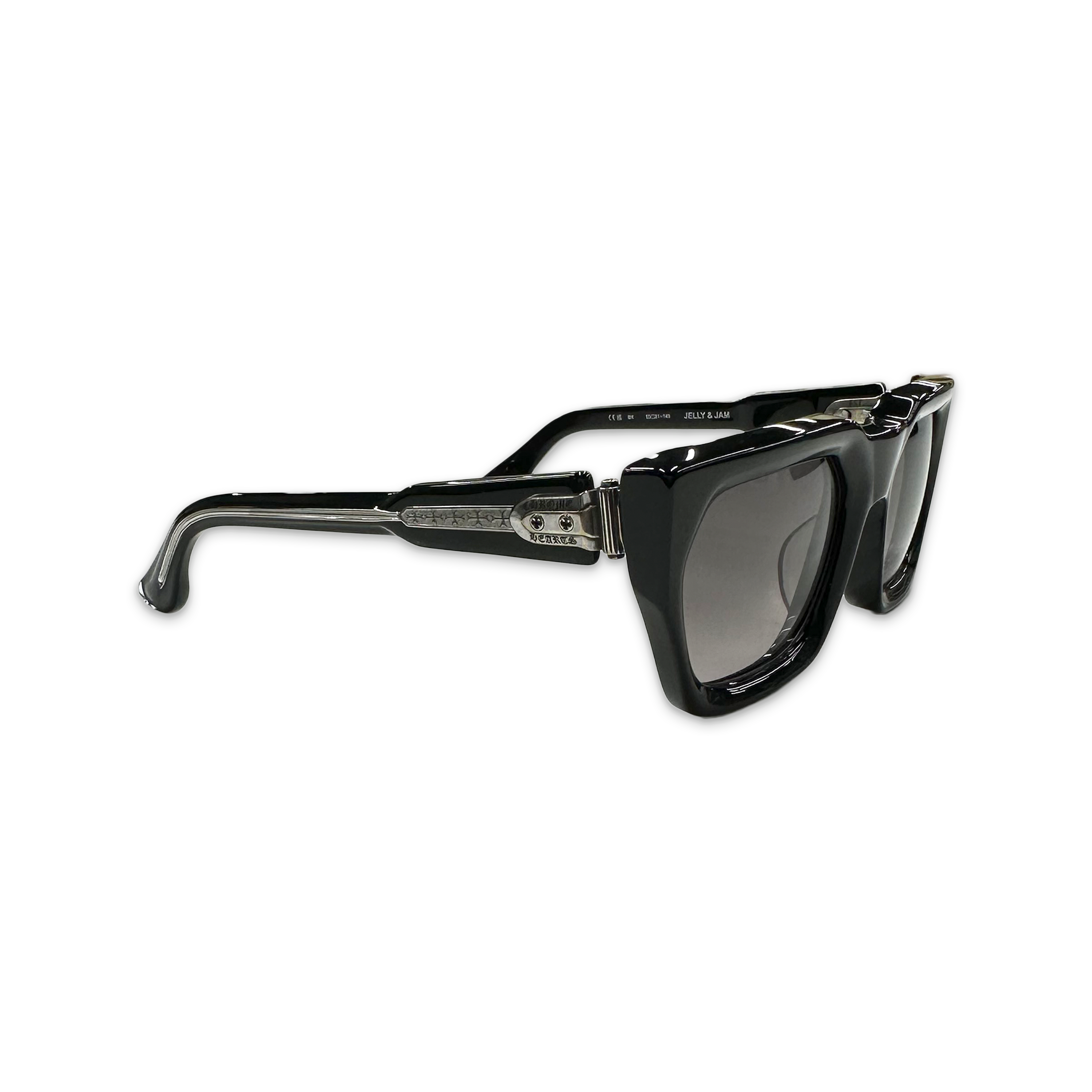 Chrome Hearts, Jelly & Jam Glasses "Black/Silver"