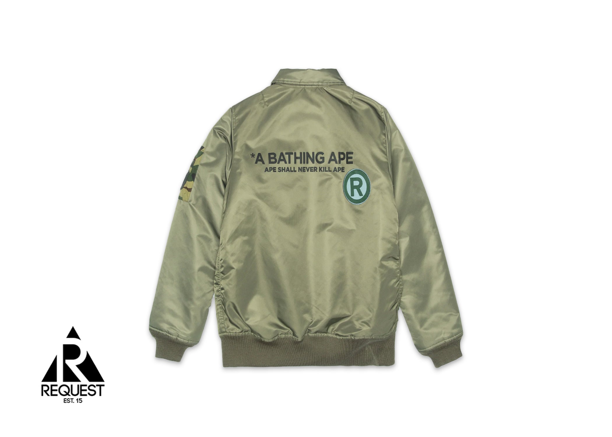 A Bathing Ape BAPE CWU-45 Jacket "Olive Drab"