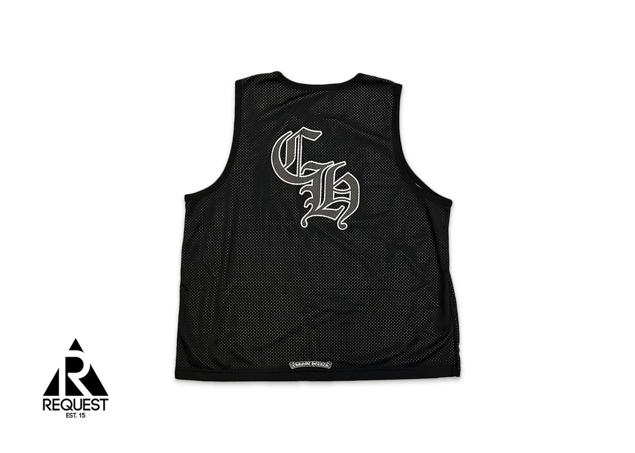 Sports Mesh Basketball Jersey “Black” - Main Image