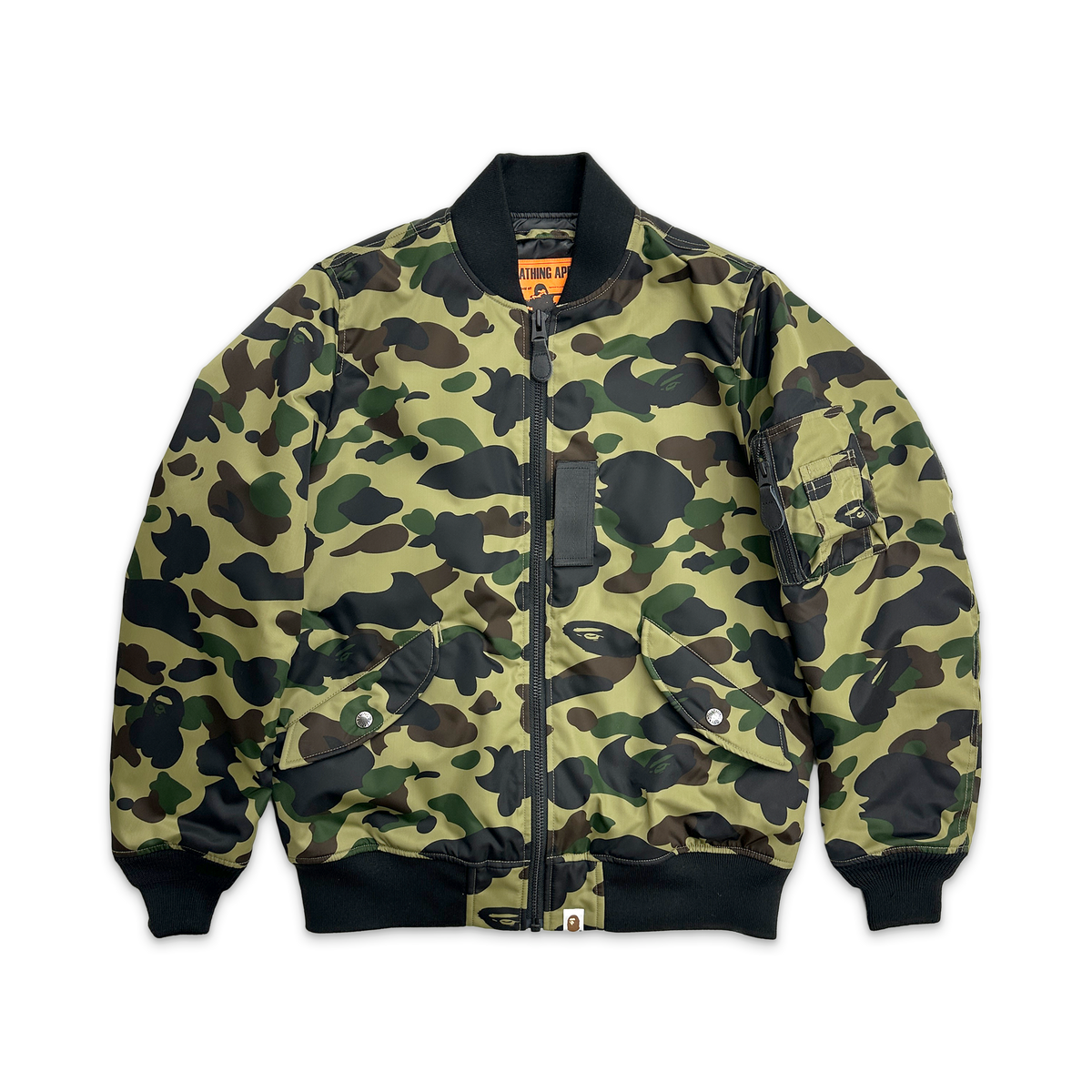 BAPE 1st Camo Nylon Twill MA-1 Jacket 