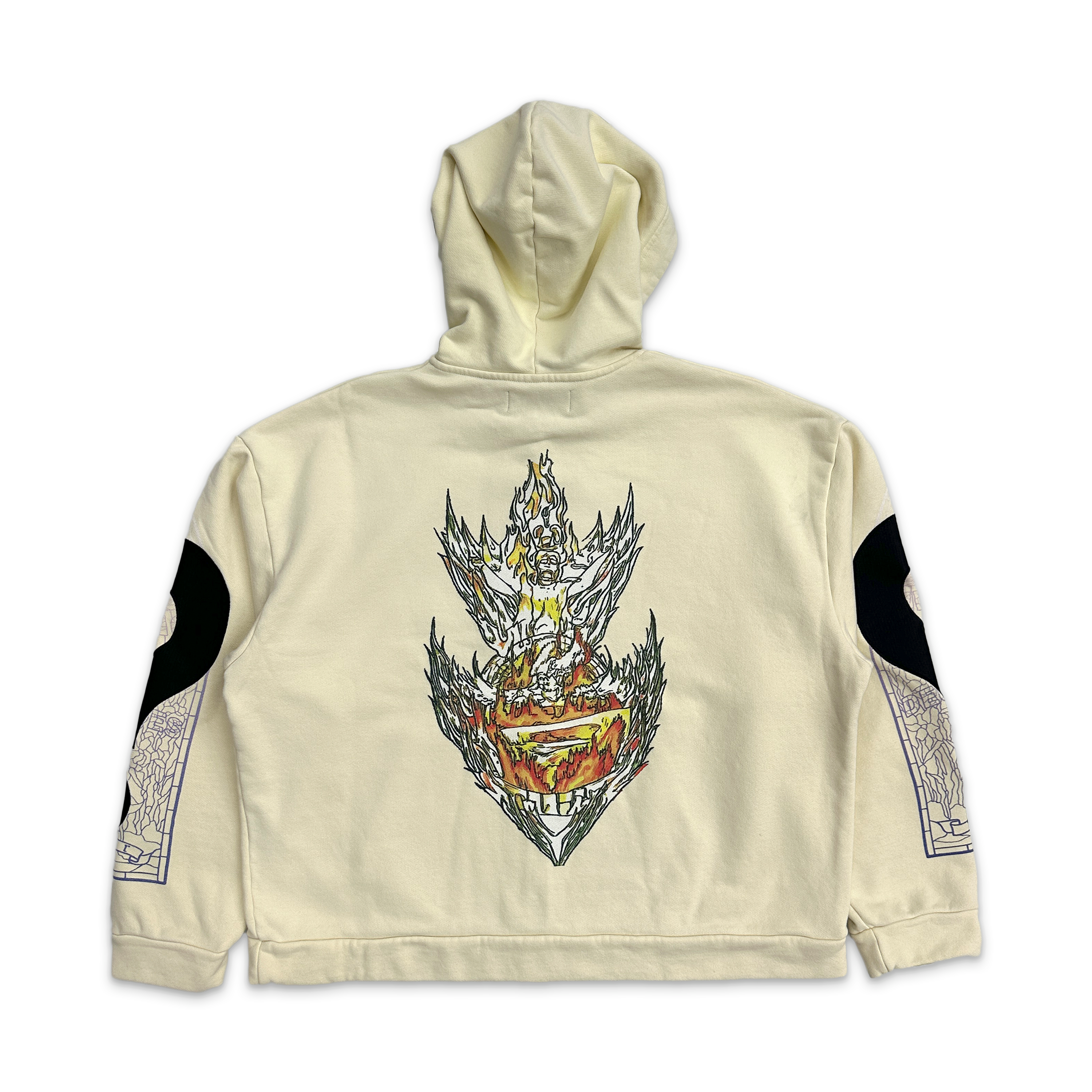 Engulfed Memories Zip Up "Ivory"