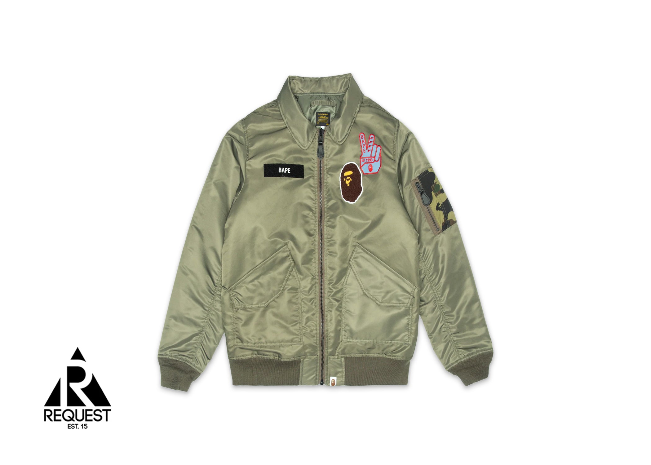 A Bathing Ape BAPE CWU-45 Jacket "Olive Drab"