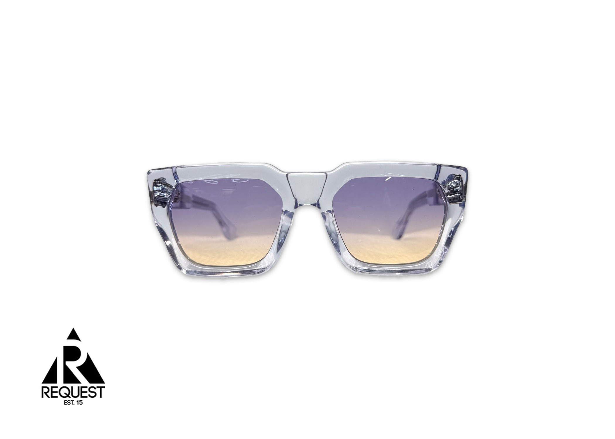 Chrome Hearts, Jelly & Jam Glasses "Transparent Blue/Silver"