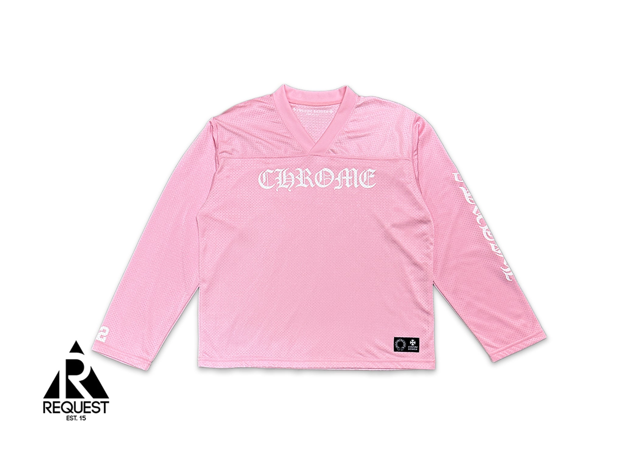 Love You Sports Mesh Warm Up L/S Jersey “Pink"