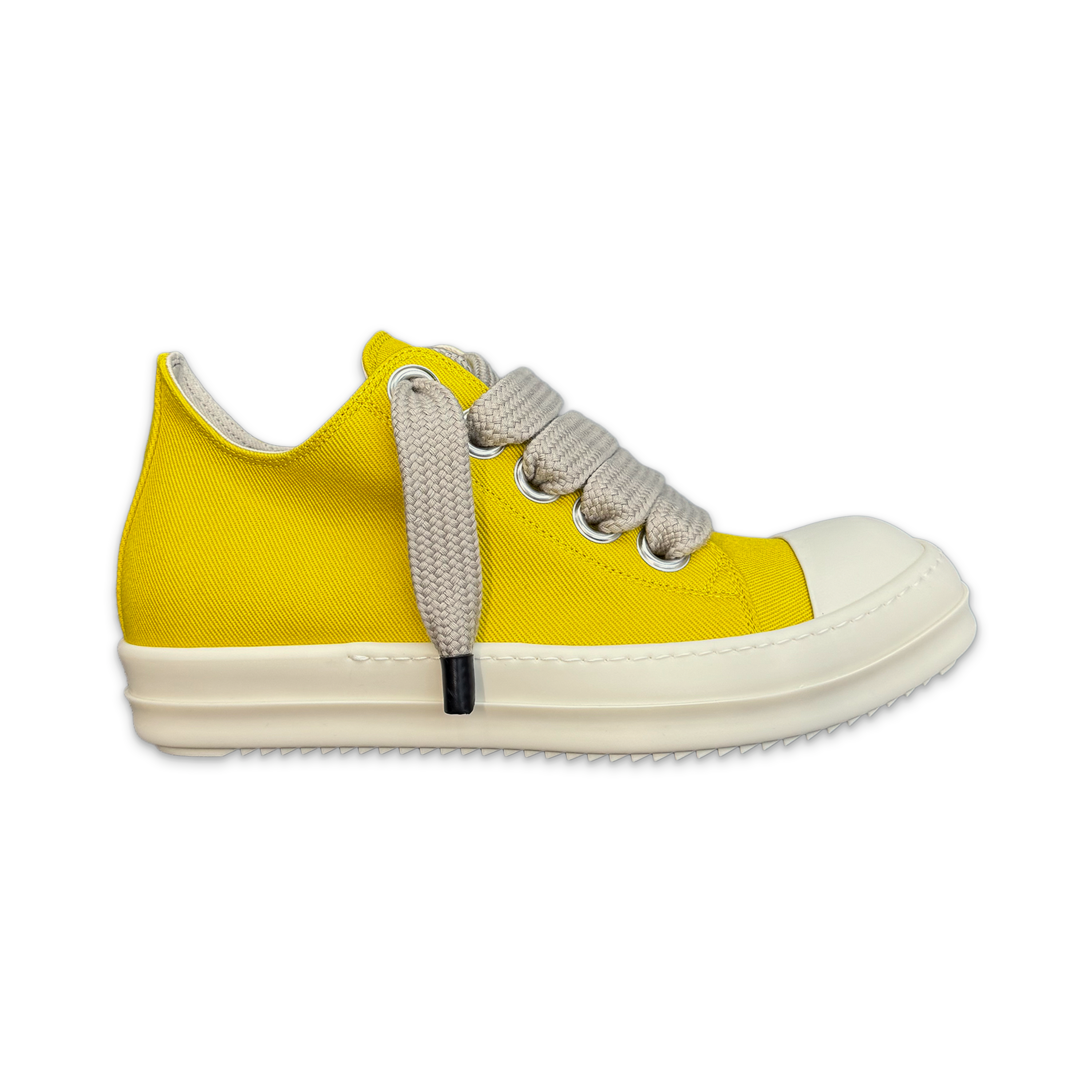 Concordian DRKSHDW Ramones Canvas Jumbo Lace Low "Lemon"