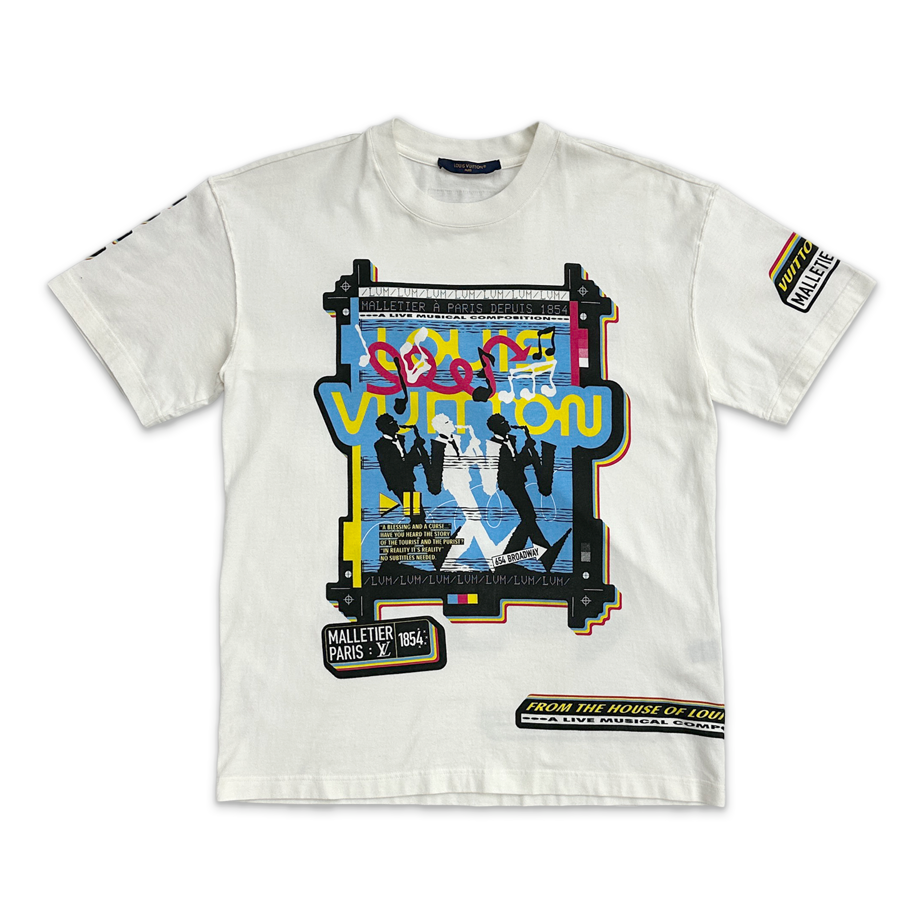 Jazz Band Tee "White"
